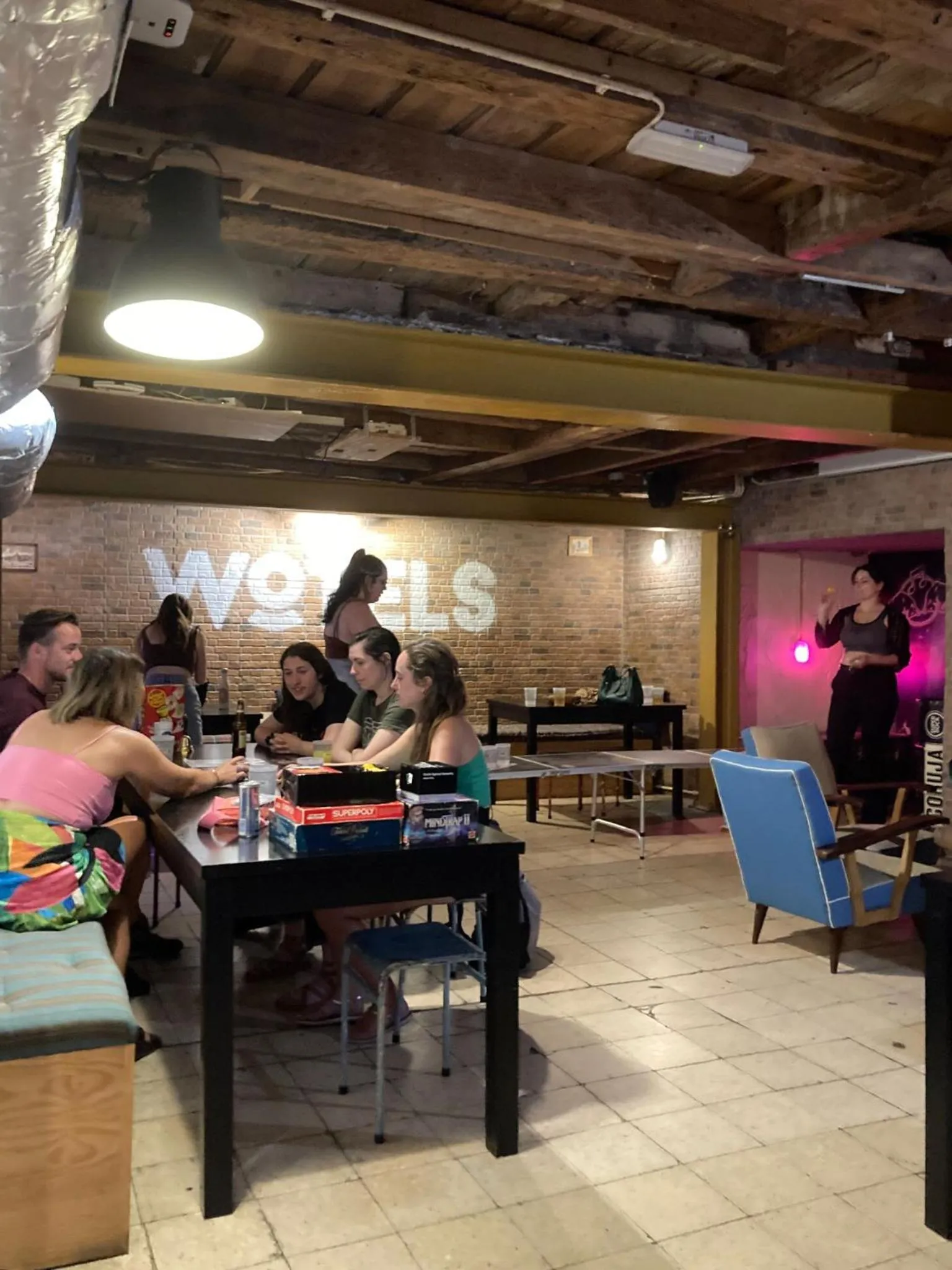 Communal lounge/ TV room in WOT New Lisbon Social