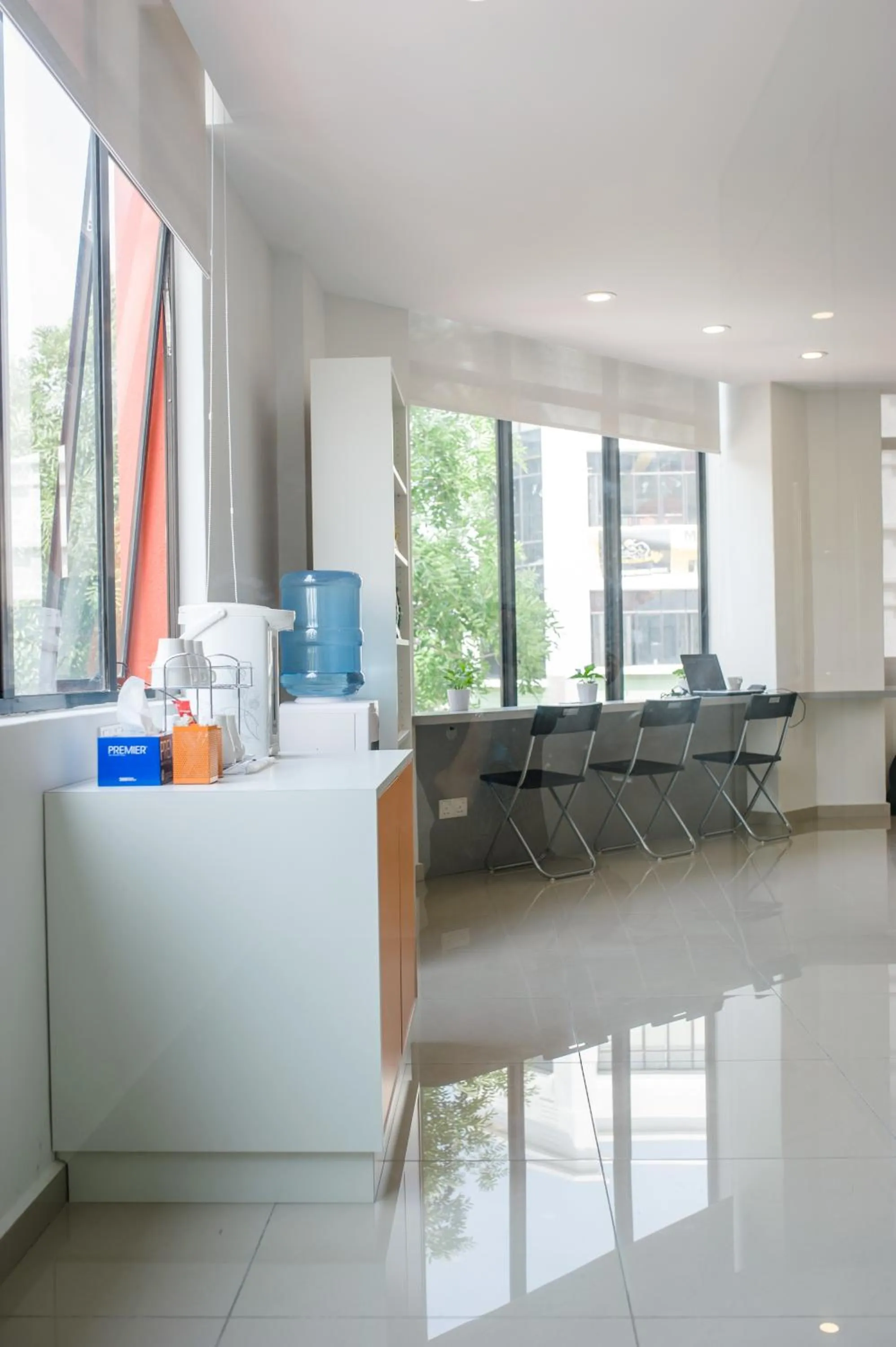 Lobby or reception in 1 Orange Hotel Sungai Buloh