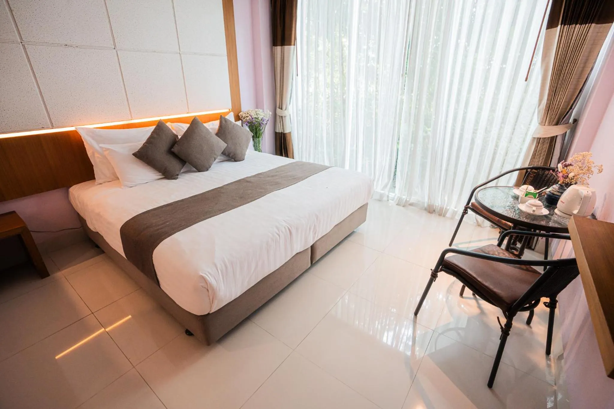 Bedroom, Bed in A Hotel Simply