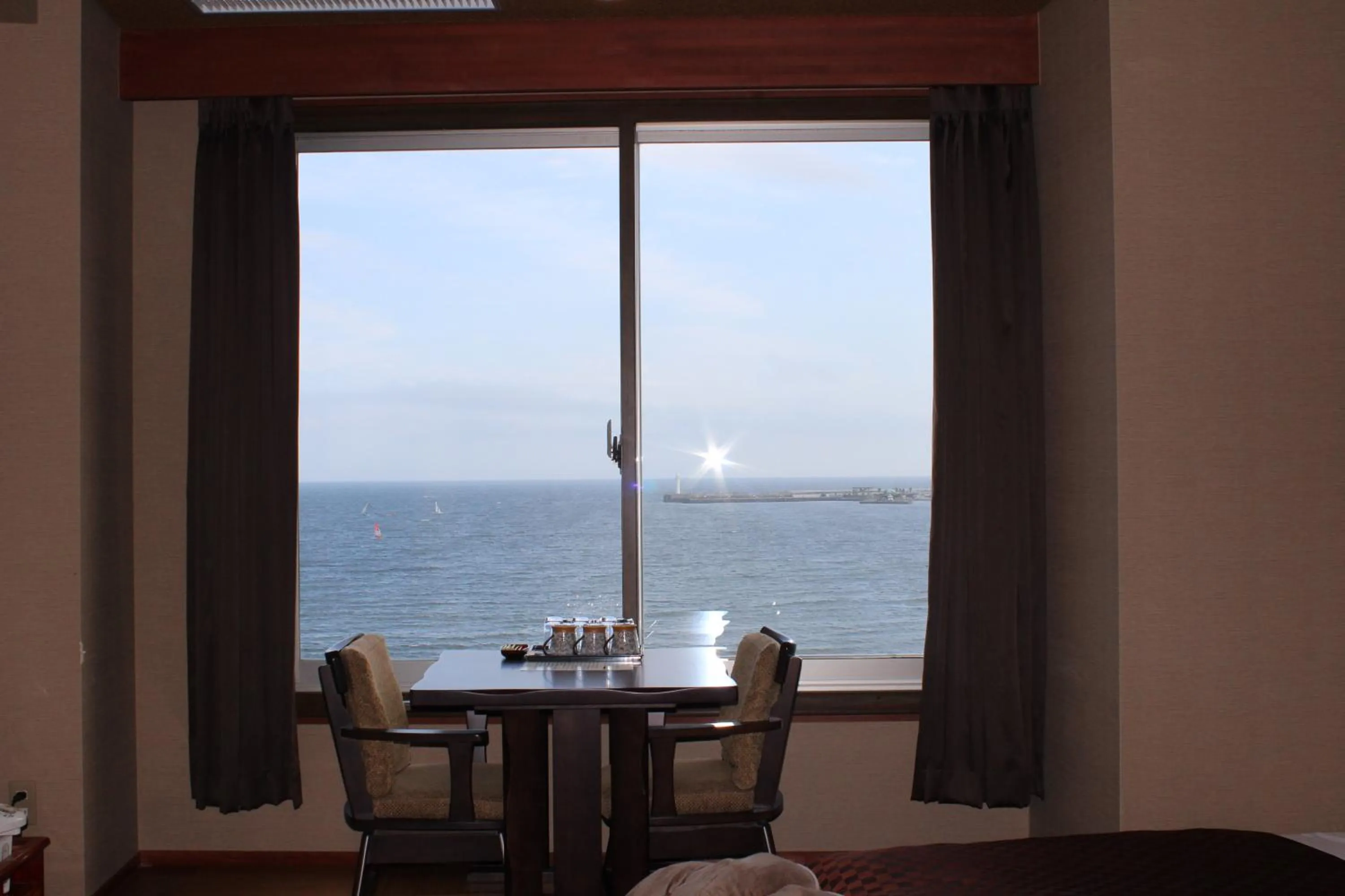 Dining area in Hotel Shiosai