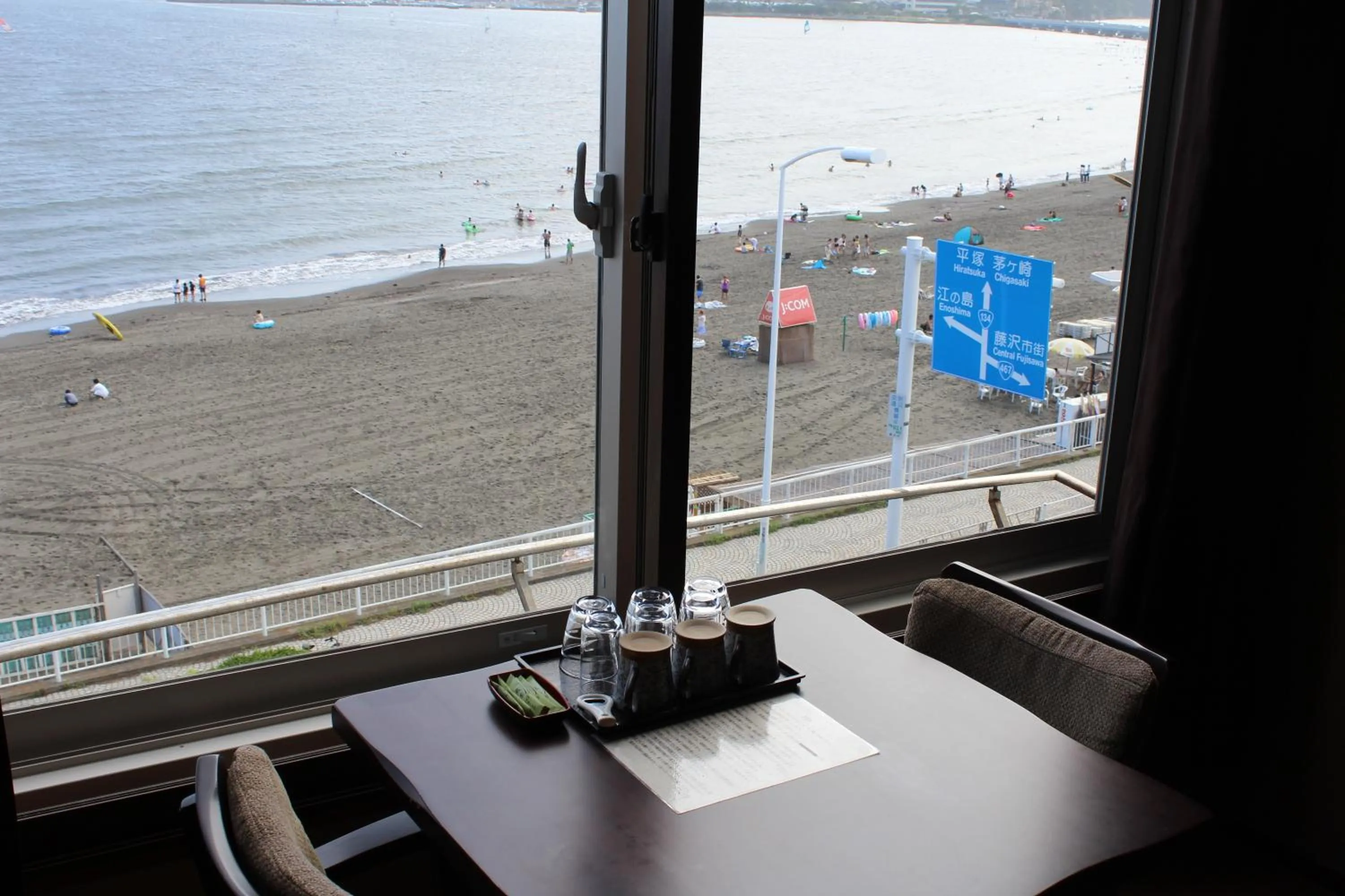Dining area in Hotel Shiosai