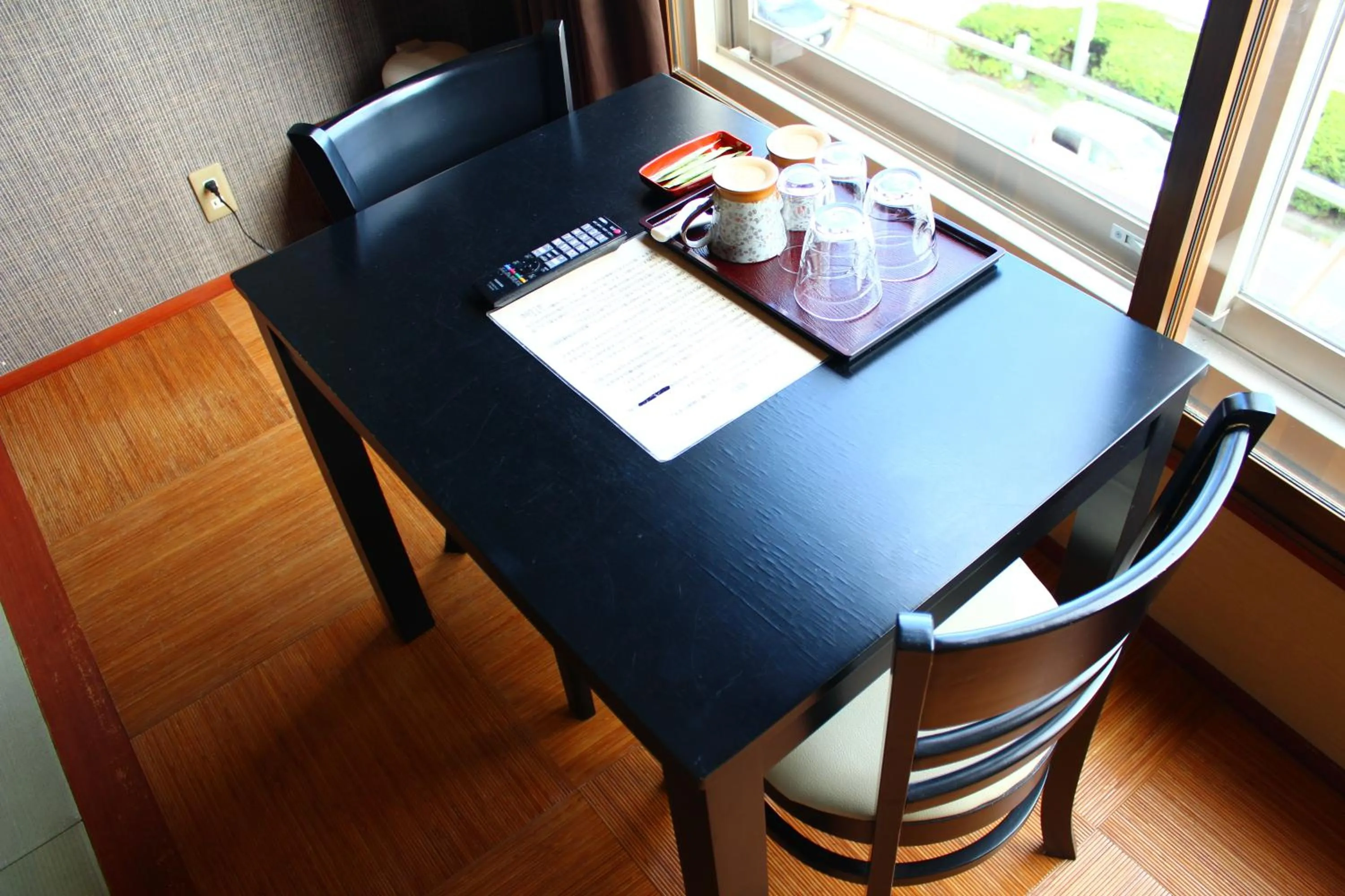 Dining area in Hotel Shiosai