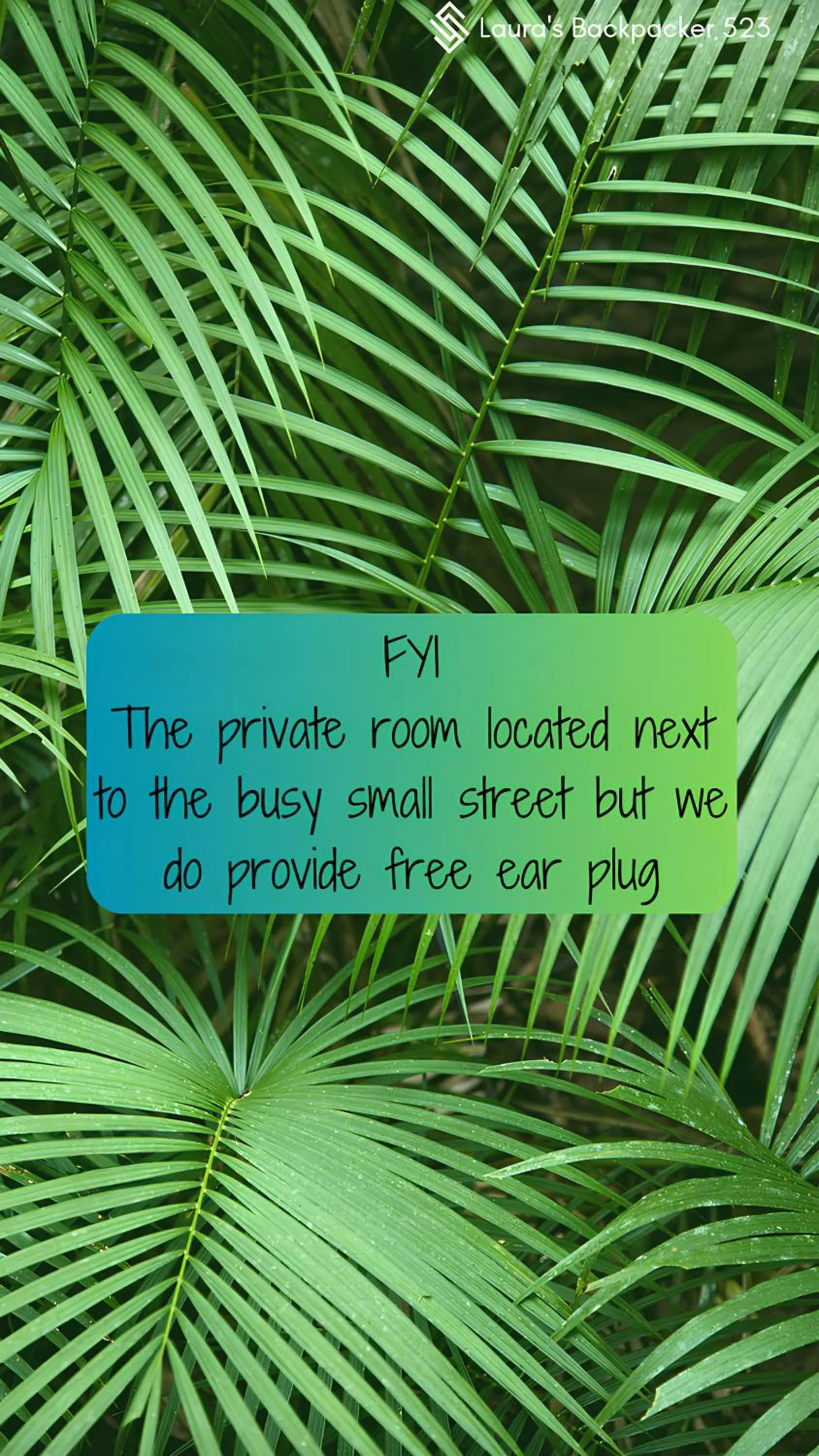 Laura's Backpacker 523