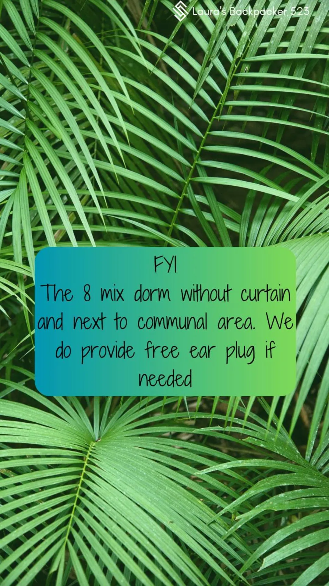 Laura's Backpacker 523