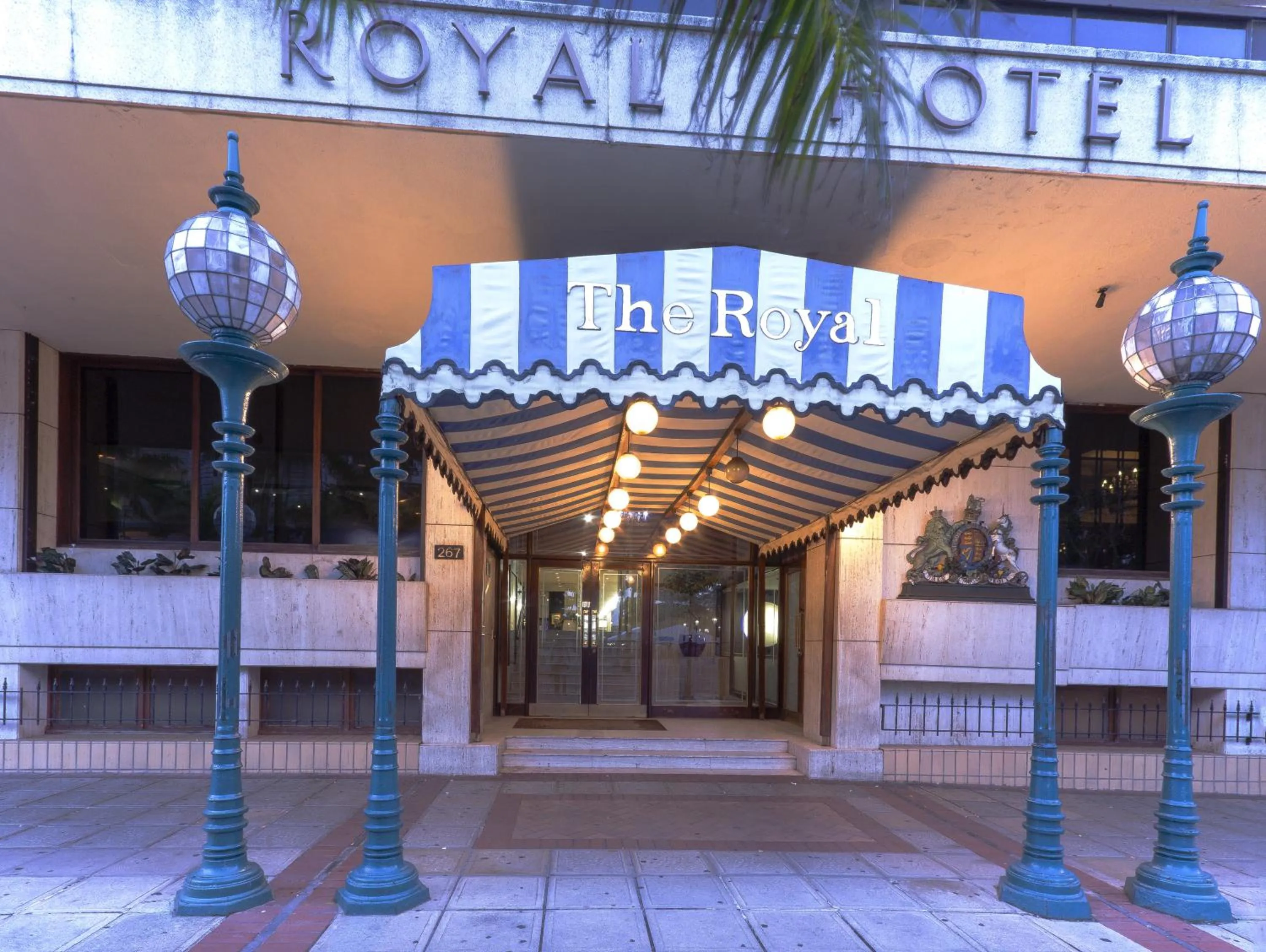 Facade/entrance in The Royal Hotel by Coastlands Hotels & Resorts
