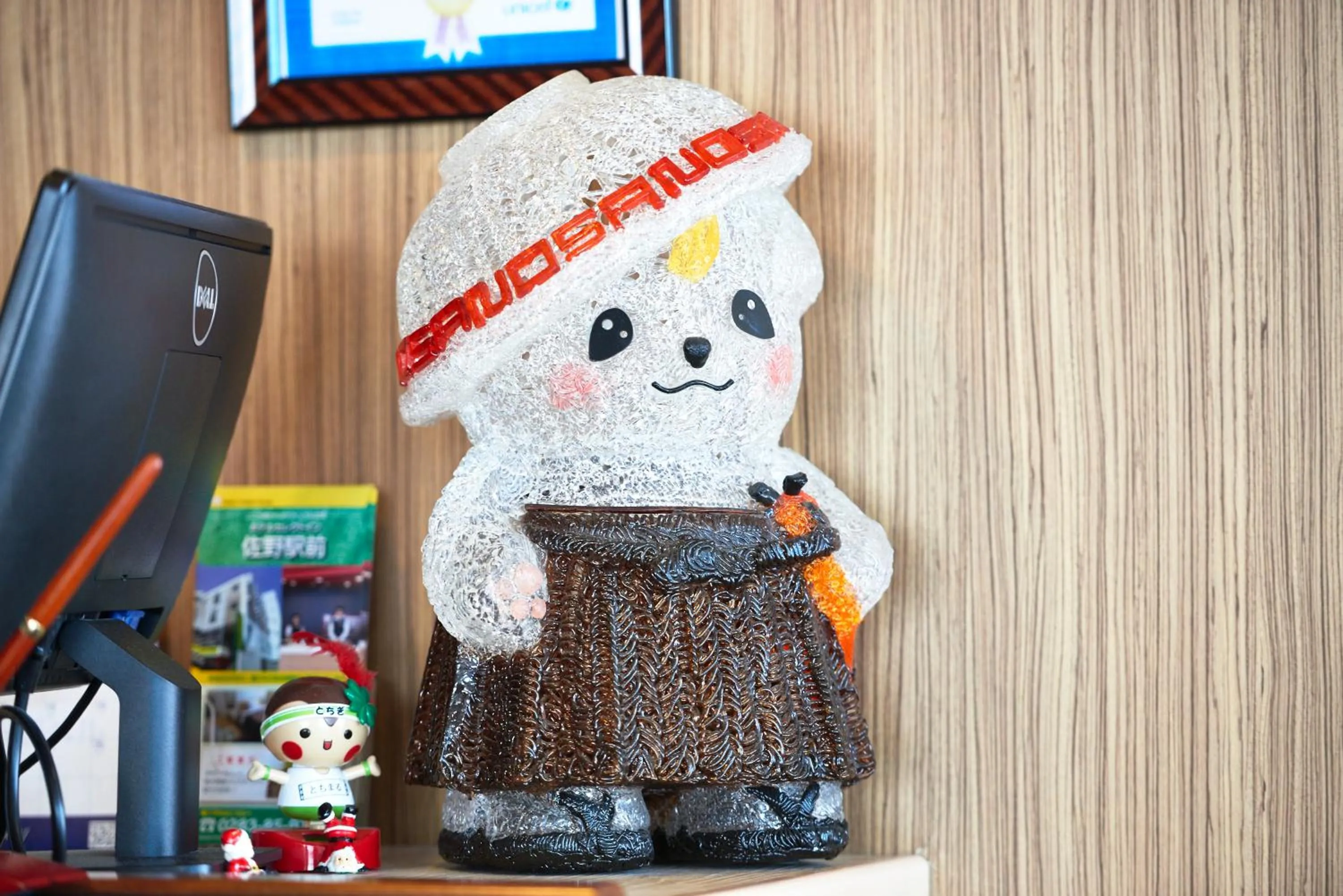 Decorative detail in Hotel Select Inn Sano-Ekimae