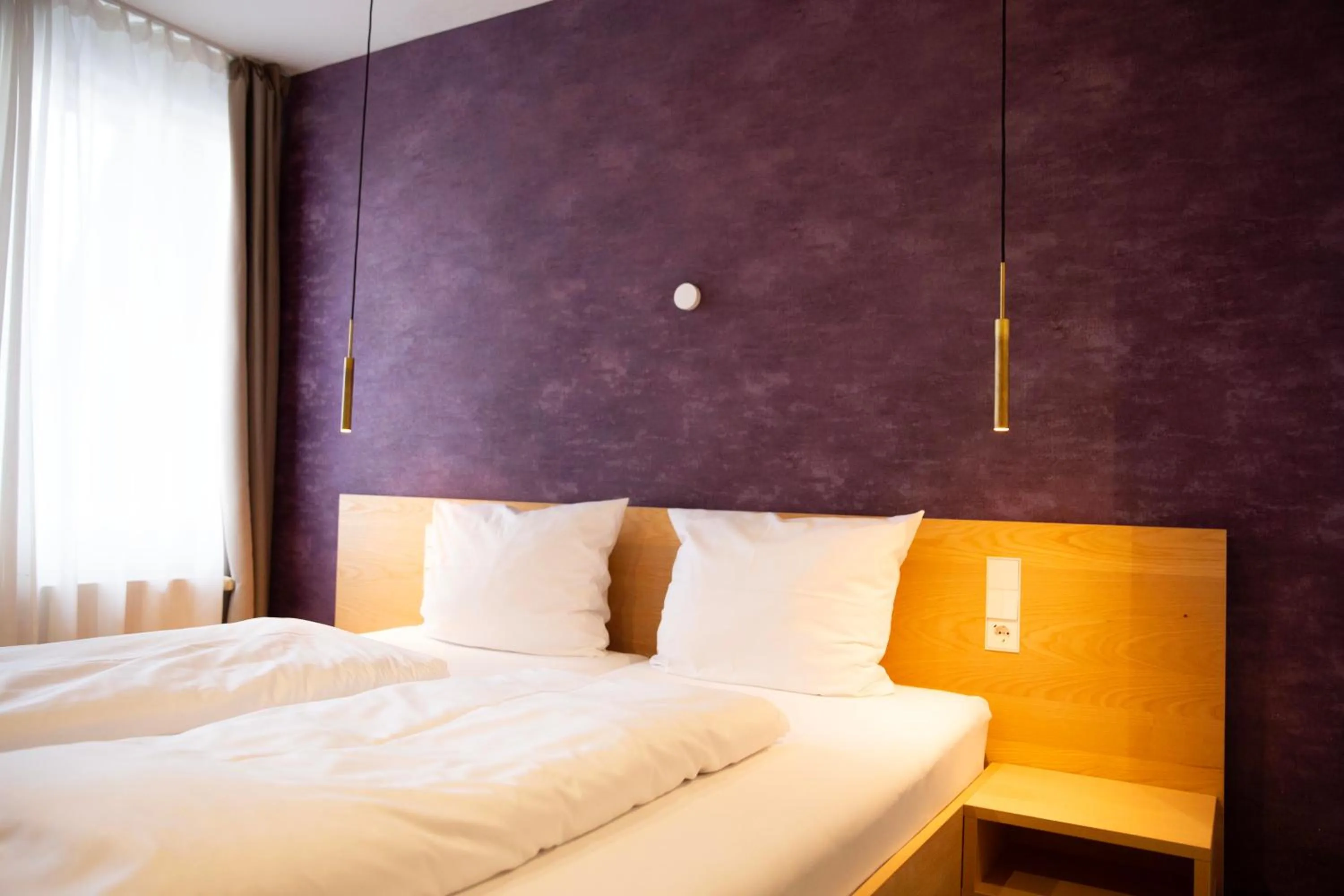 Bed in Hotel de Saxe Leipzig