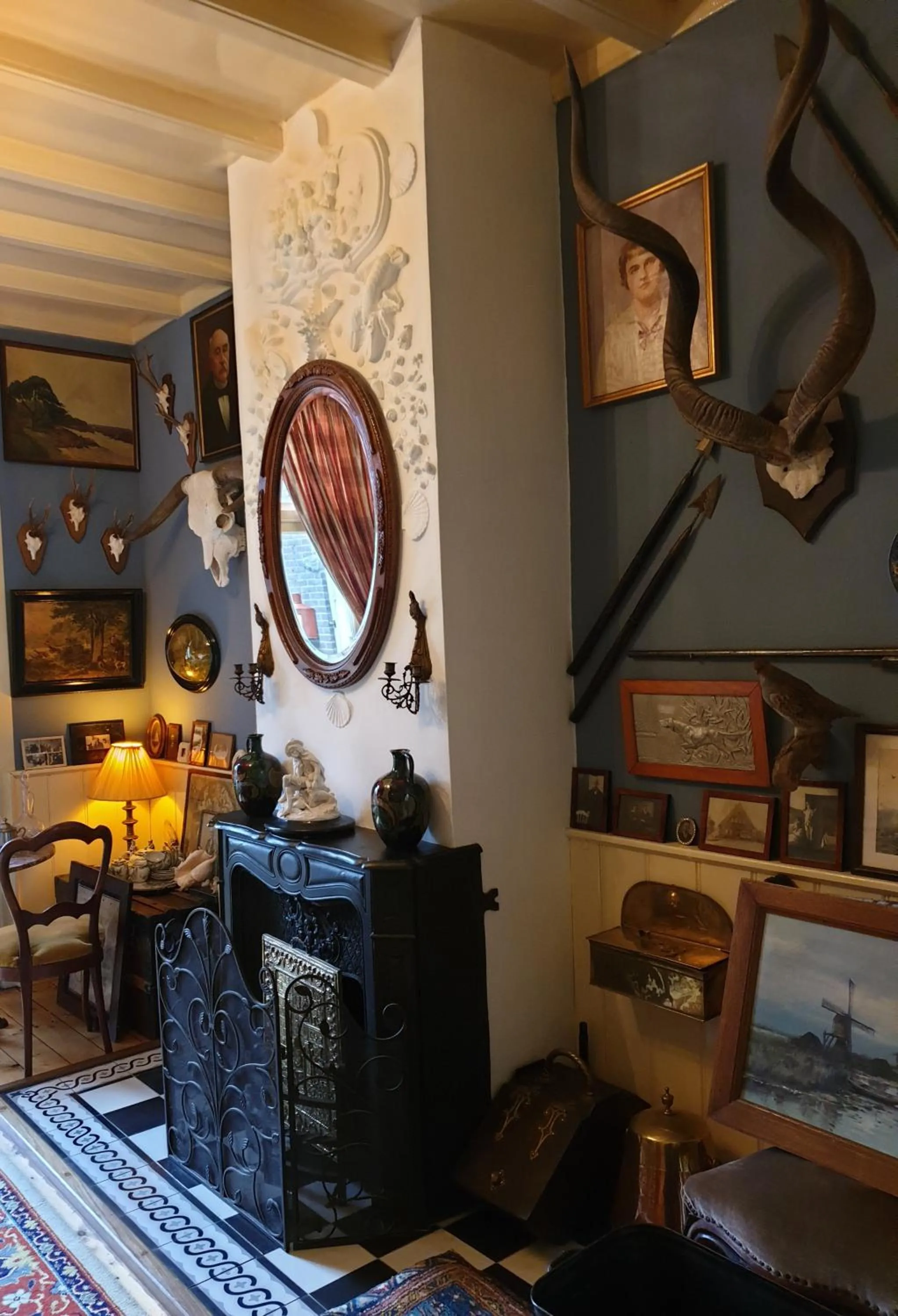 Deventer Heritage en Boutique B&B, museumhuis "De Worp", het huis met de theekoepel, logeren in authentiek historisch erfgoed