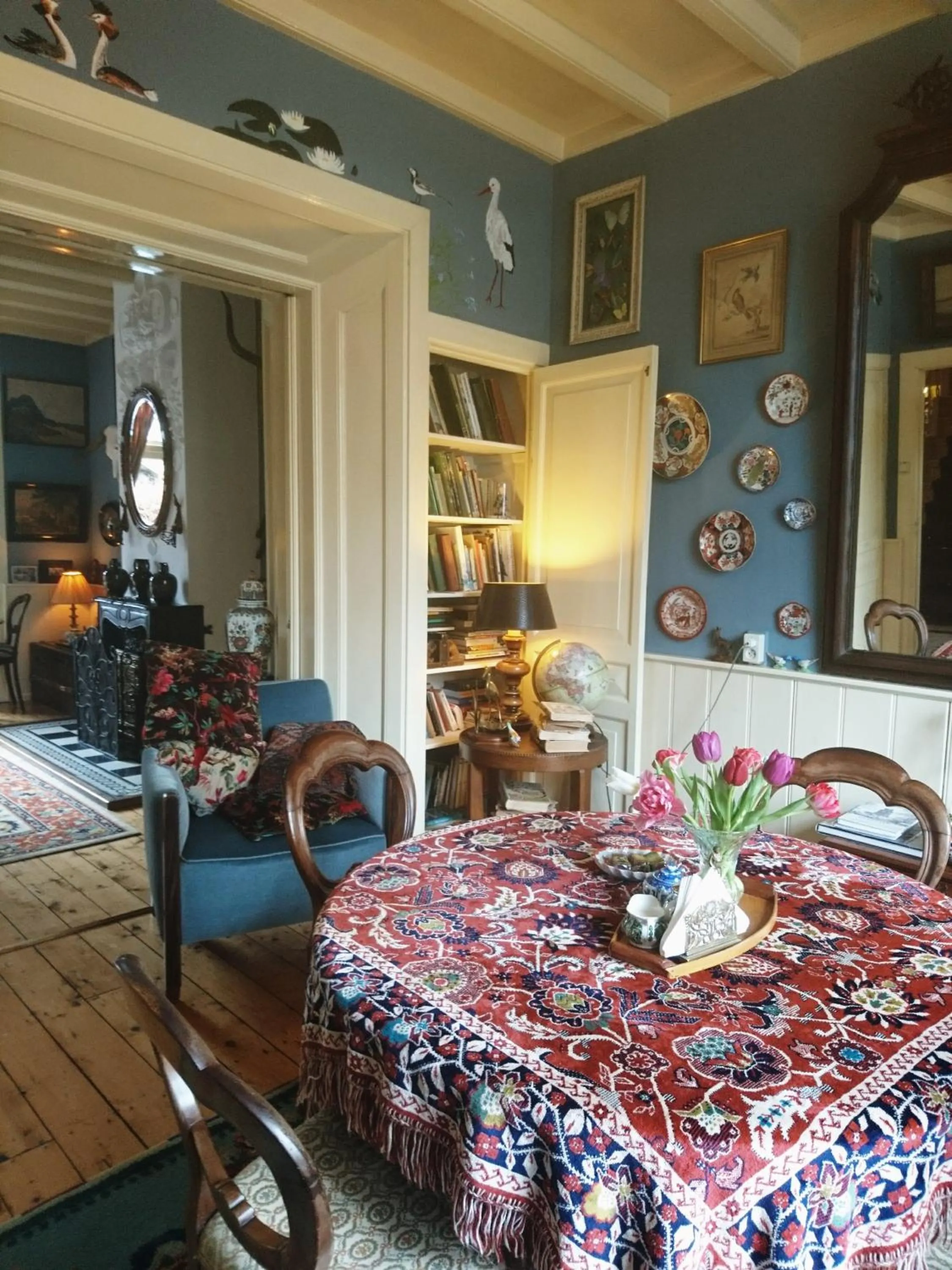 Deventer Heritage en Boutique B&B, museumhuis "De Worp", het huis met de theekoepel, logeren in authentiek historisch erfgoed