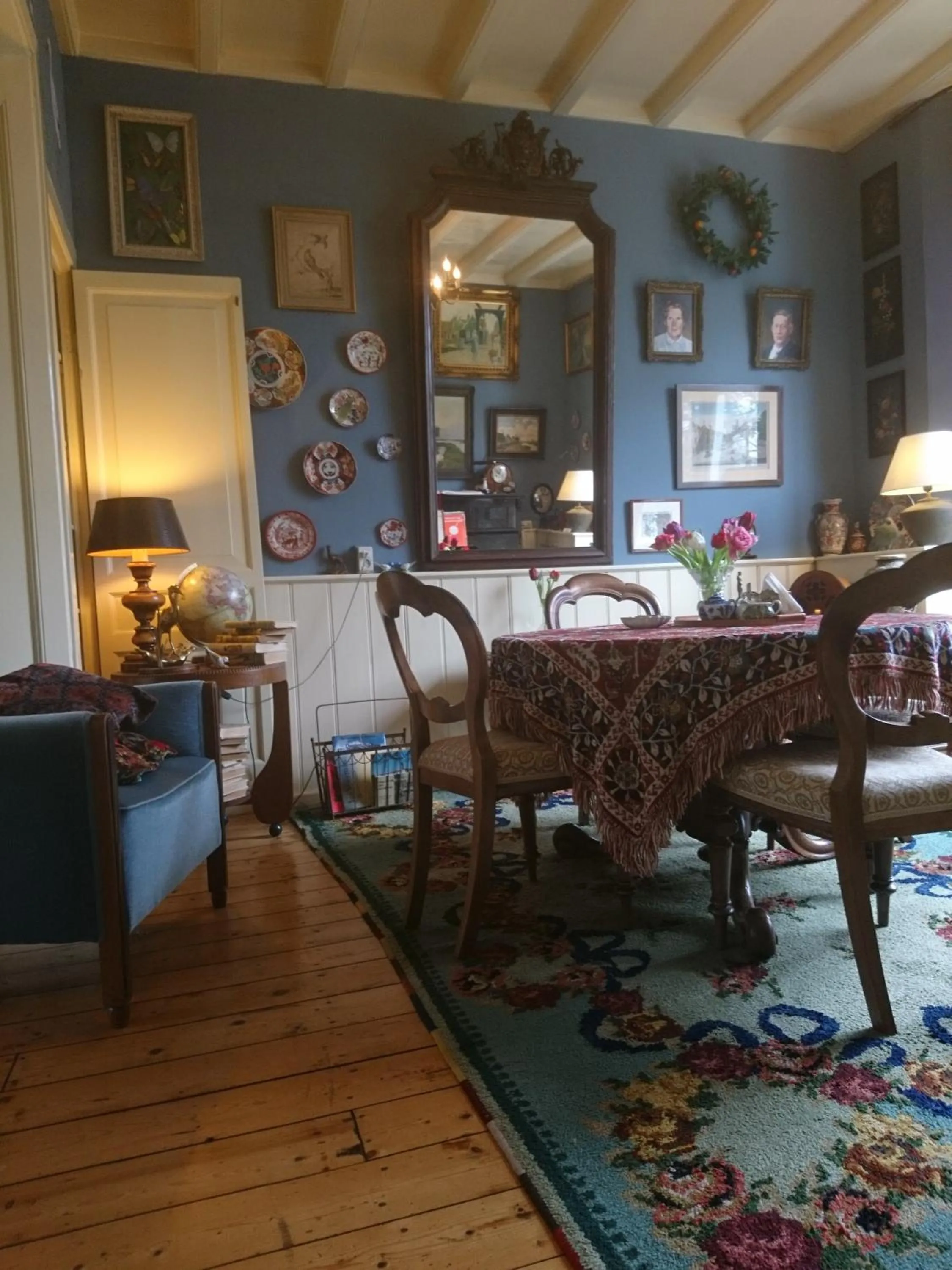 Deventer Heritage en Boutique B&B, museumhuis "De Worp", het huis met de theekoepel, logeren in authentiek historisch erfgoed