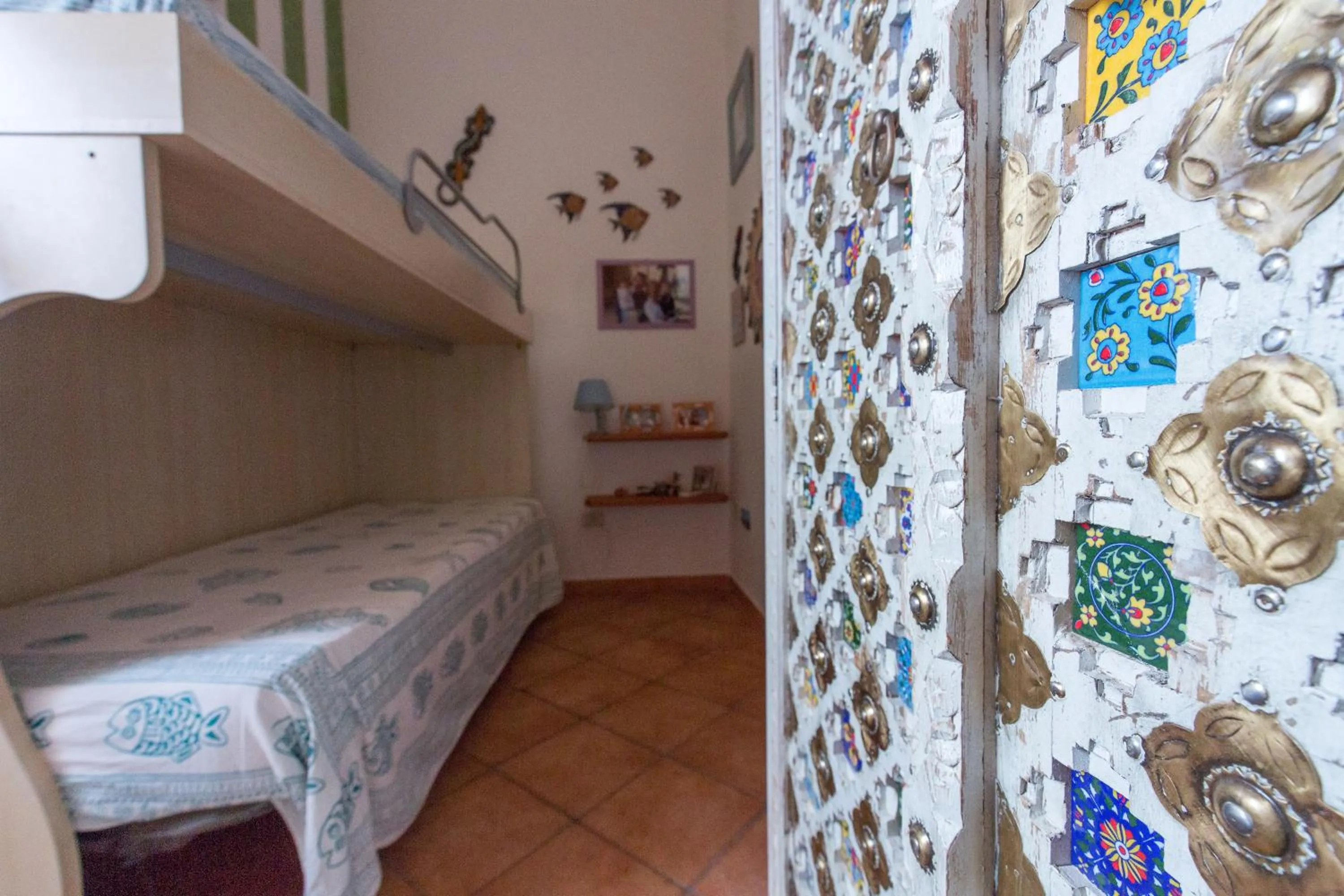 Bed in Il Pesce e il Geco