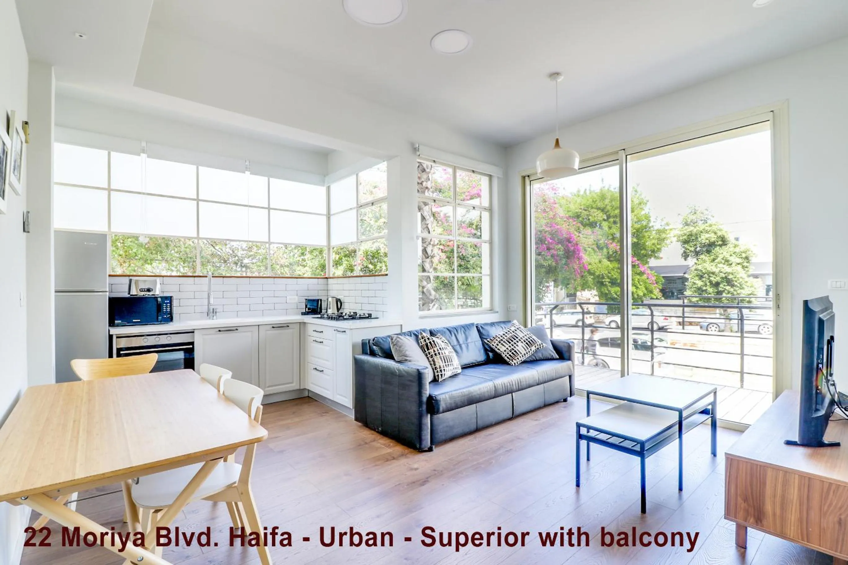 TV and multimedia in Carmel Boutique Apartments