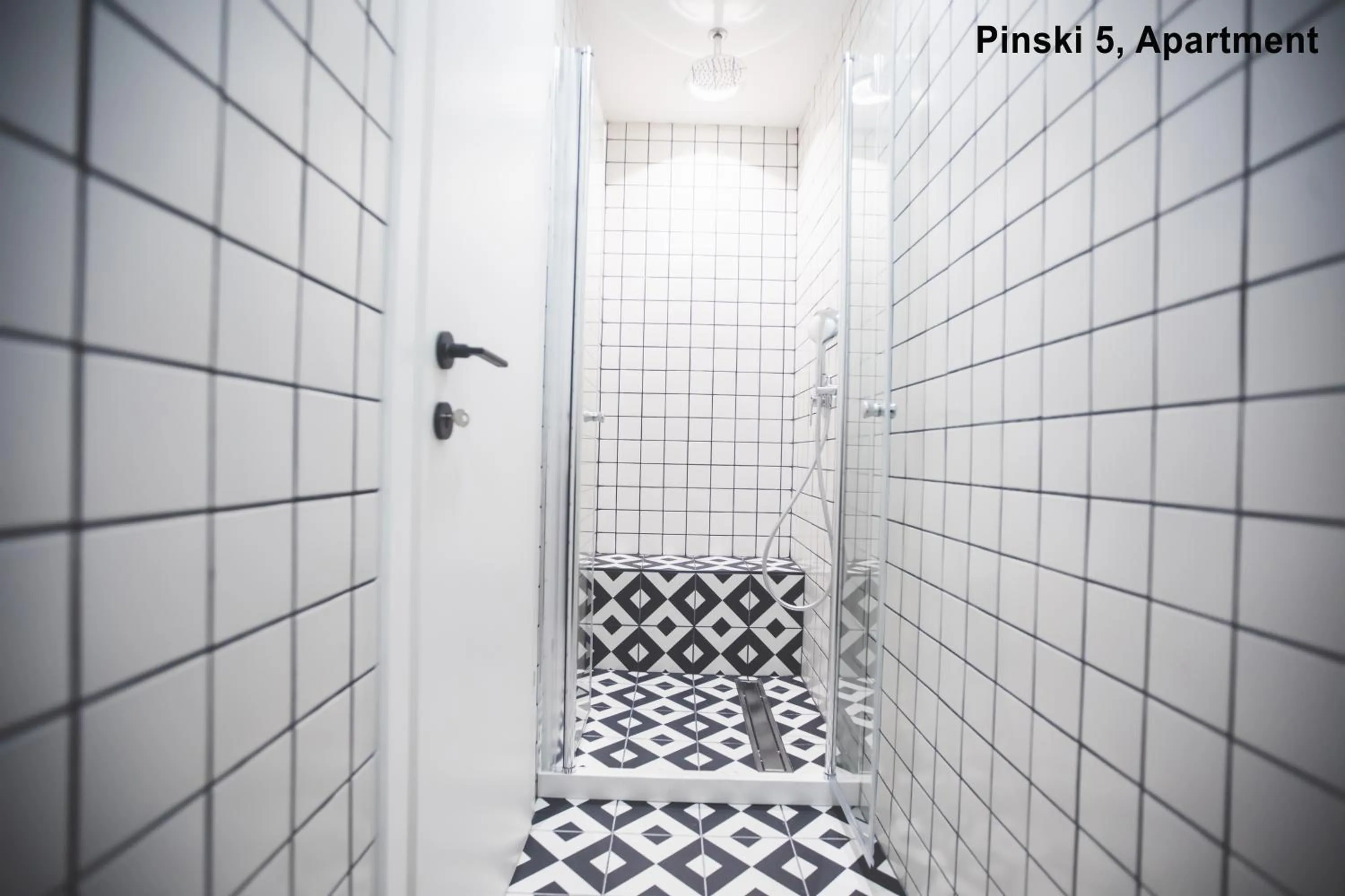 Shower in Carmel Boutique Apartments