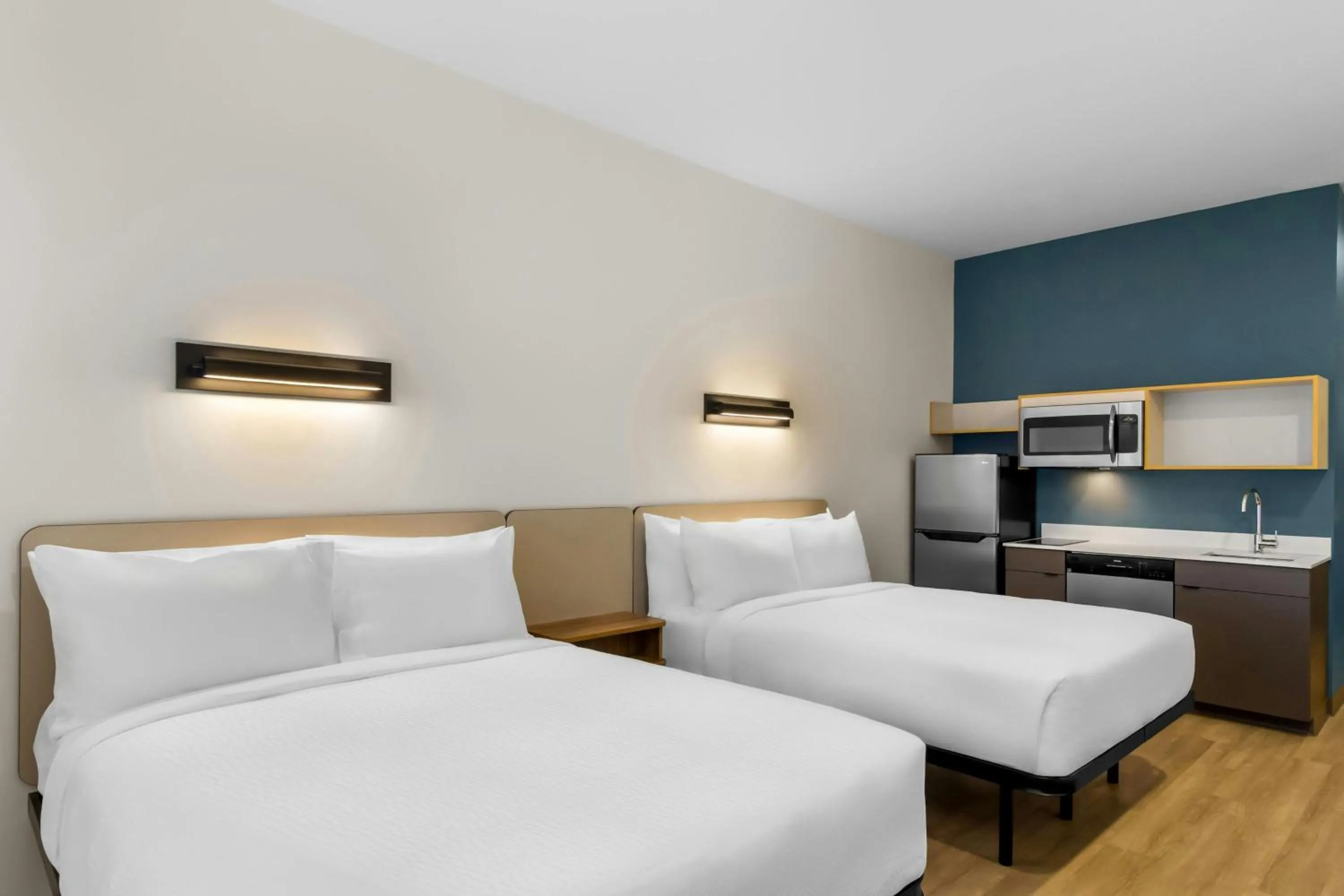 Bedroom, Bed in StudioRes by Marriott Jacksonville Orange Park