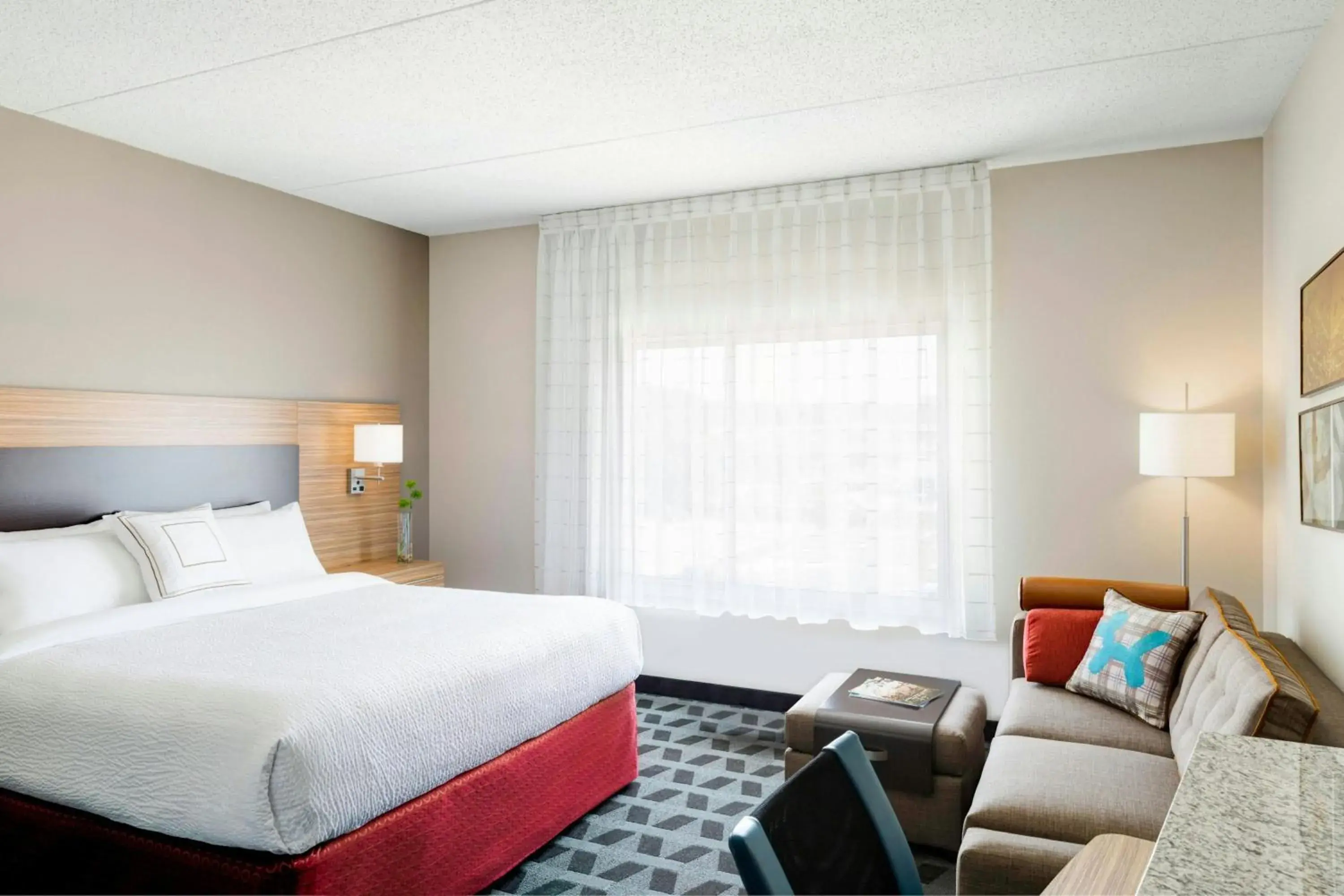 One-Bedroom King Suite with Sofa Bed in TownePlace Suites by Marriott Toledo Perrysburg One-Bedroom King Suite with Sofa Bed in TownePlace Suites by Marriott Toledo Perrysburg