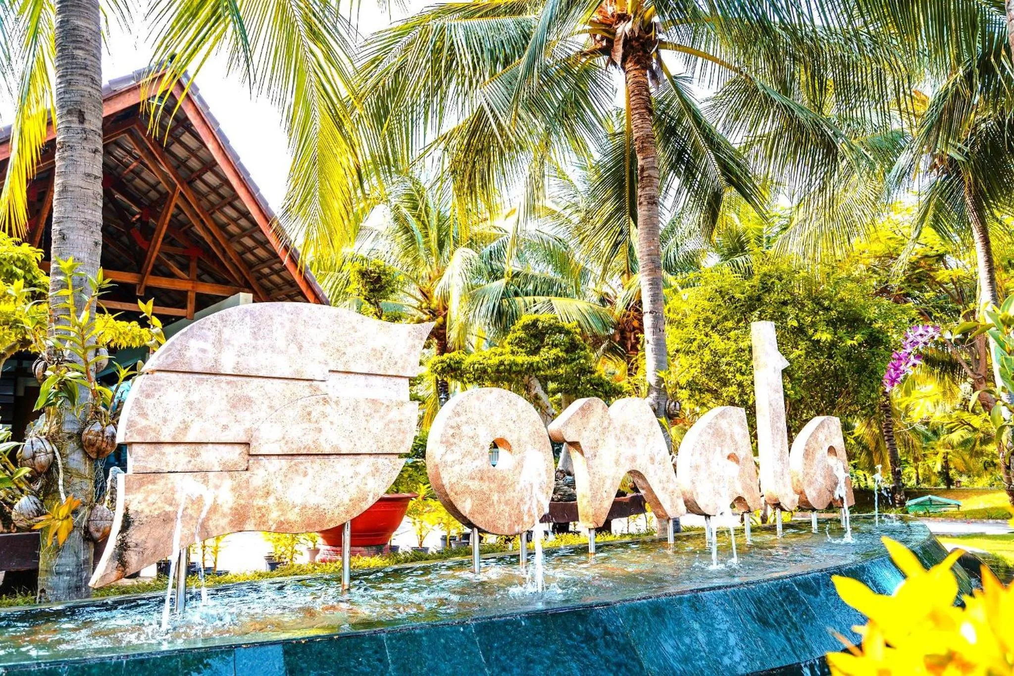 Garden in Sonata Resort & Spa