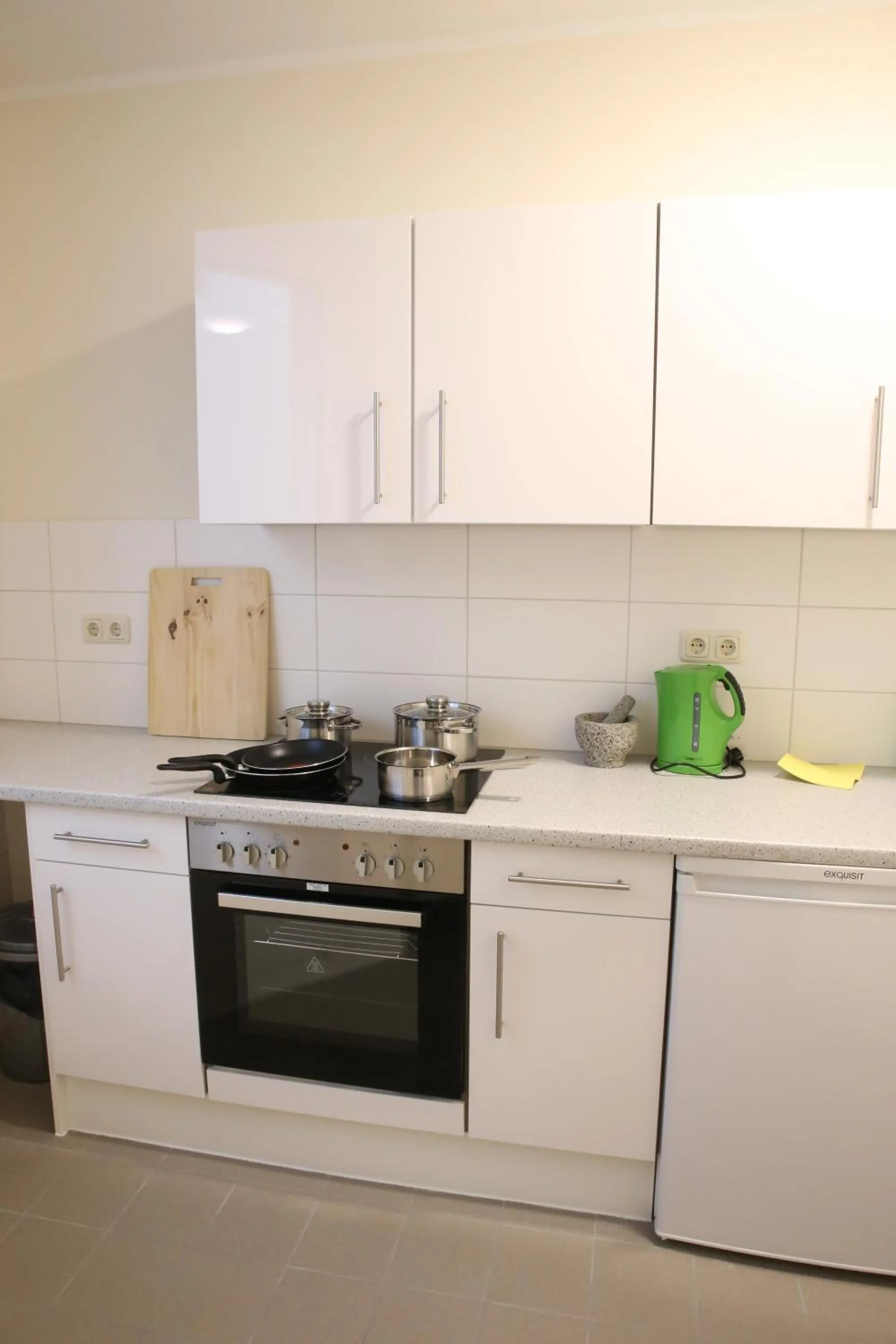 Communal kitchen in City-Pension Magdeburg