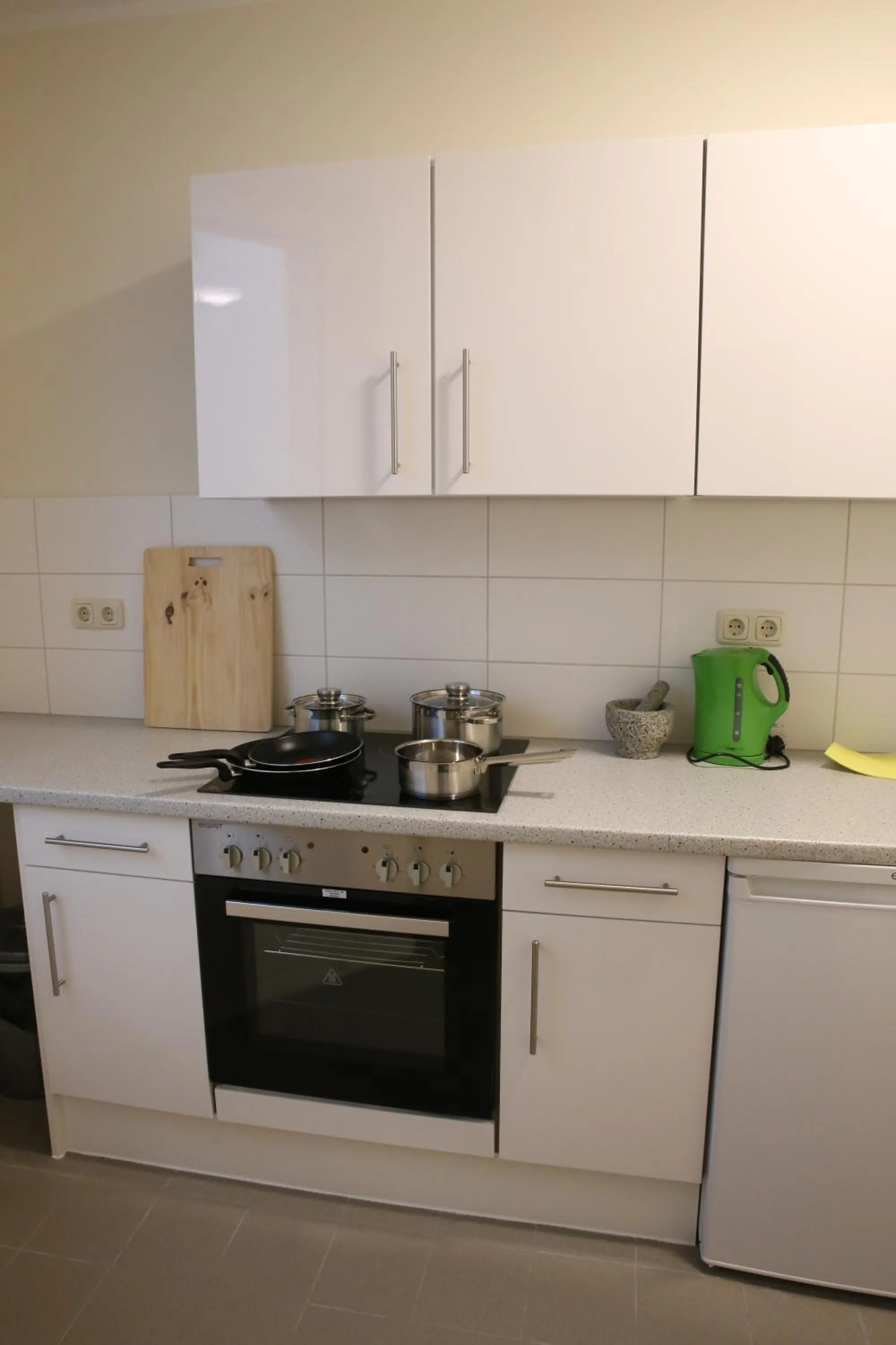Kitchen or kitchenette in City-Pension Magdeburg
