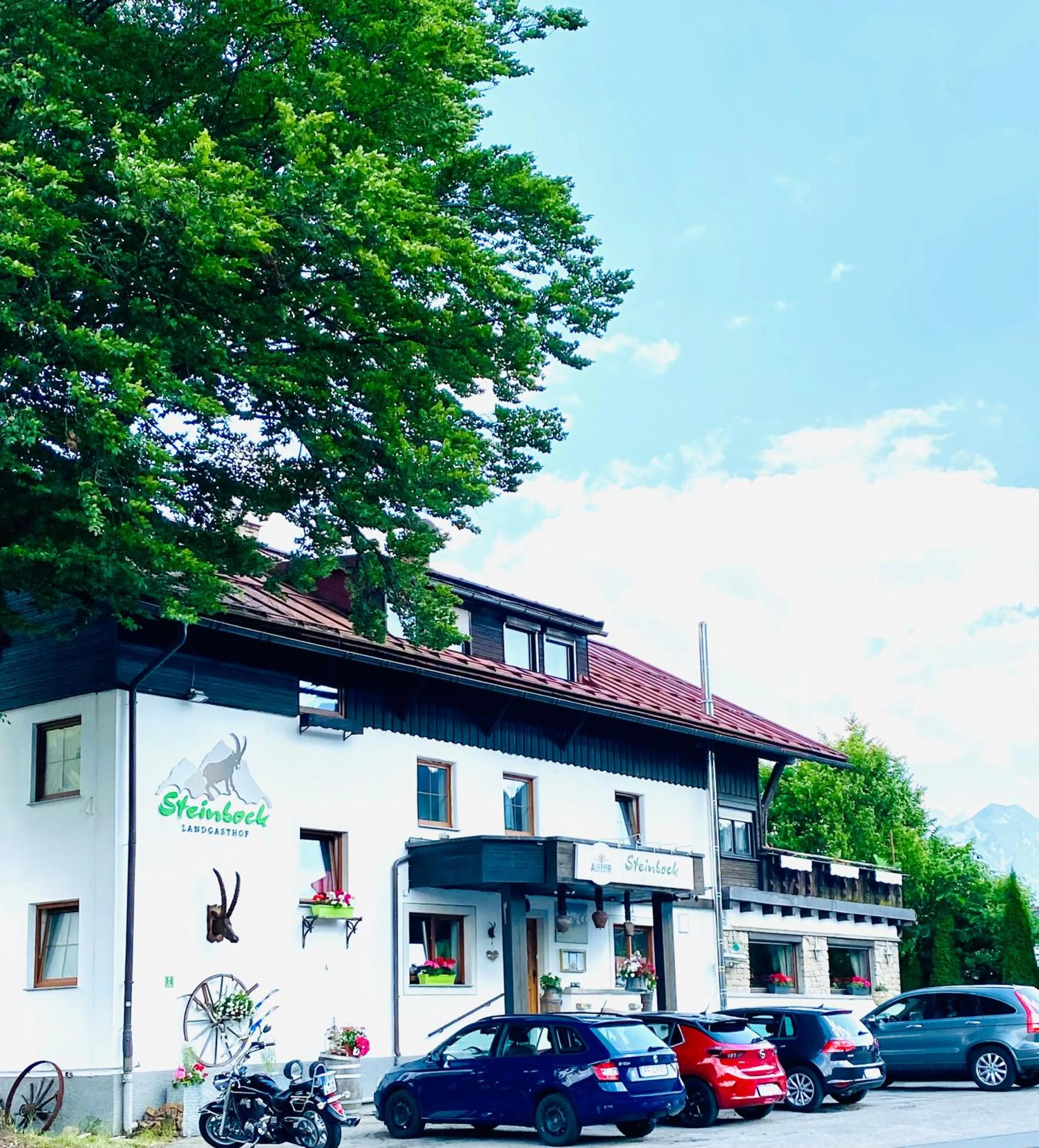 Property building in Steinbock Bed & Breakfast