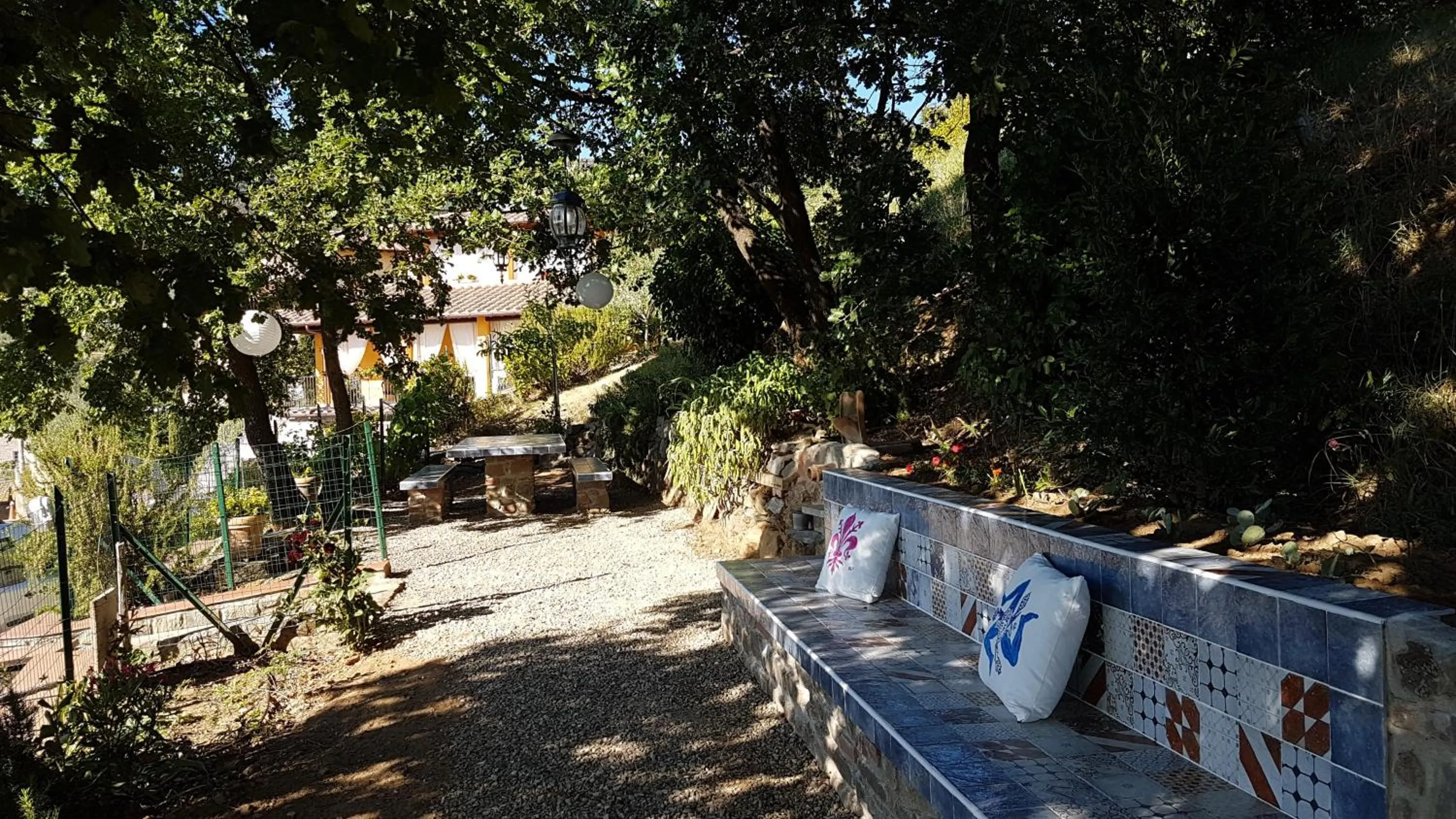 Garden in Villa Lucrezia