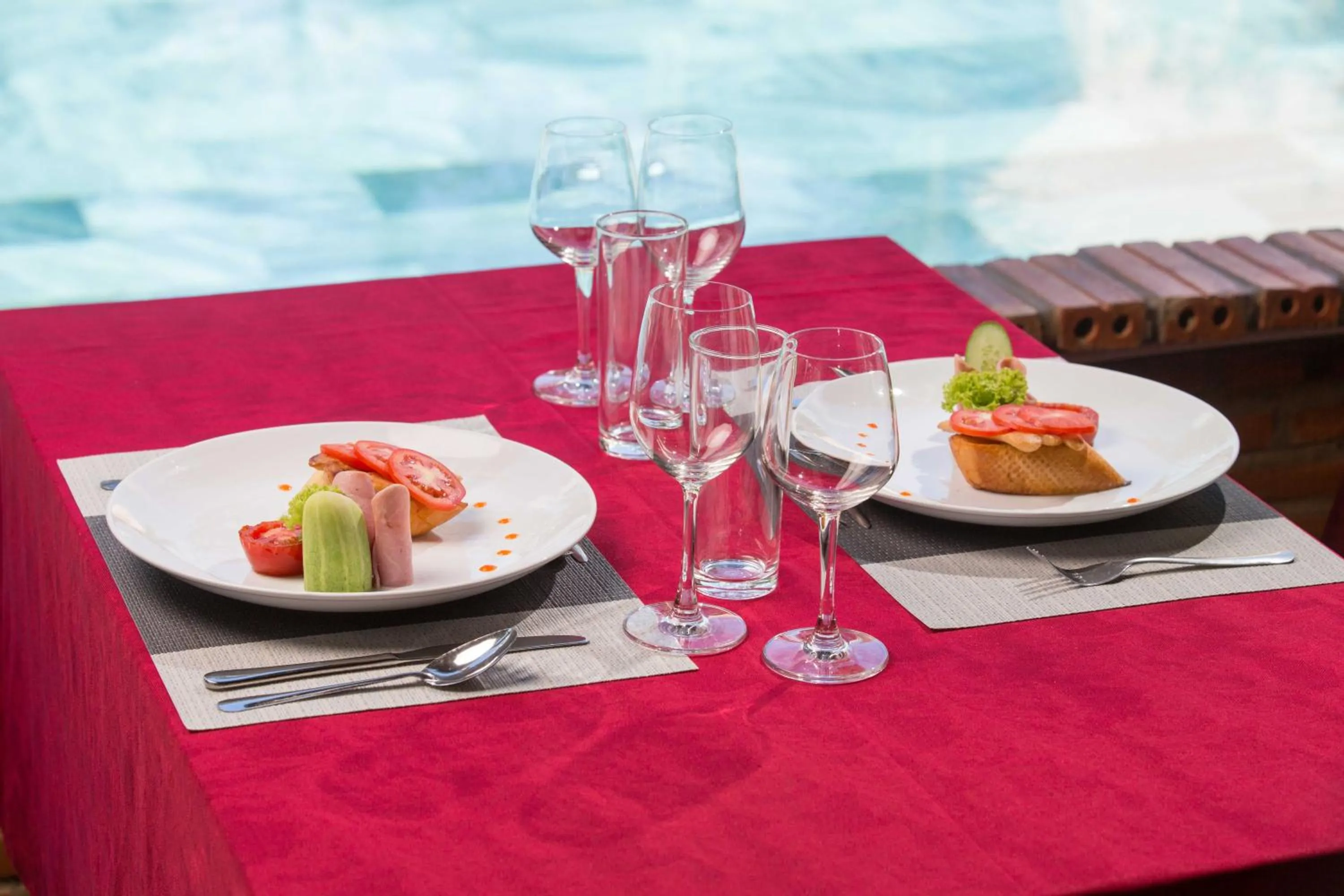 Lunch in La Paloma Resort