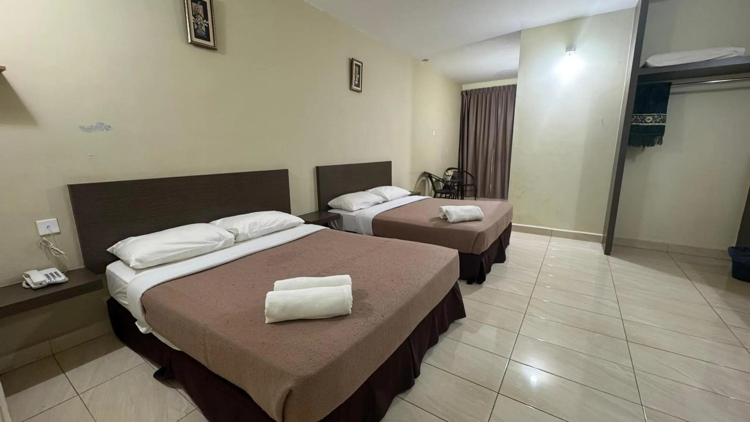 Bed in Hotel Darulaman Jitra