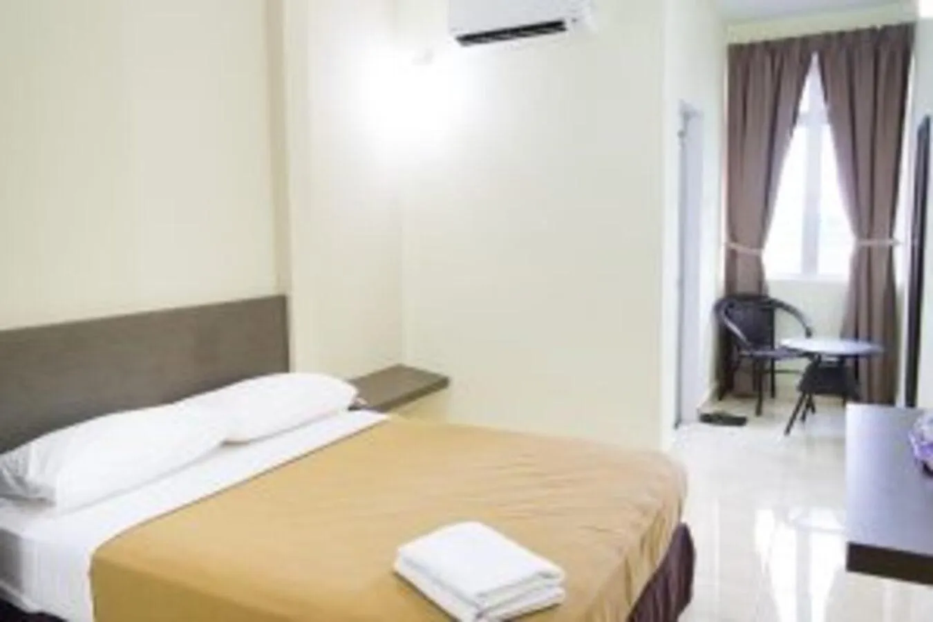 Bed in Hotel Darulaman Jitra