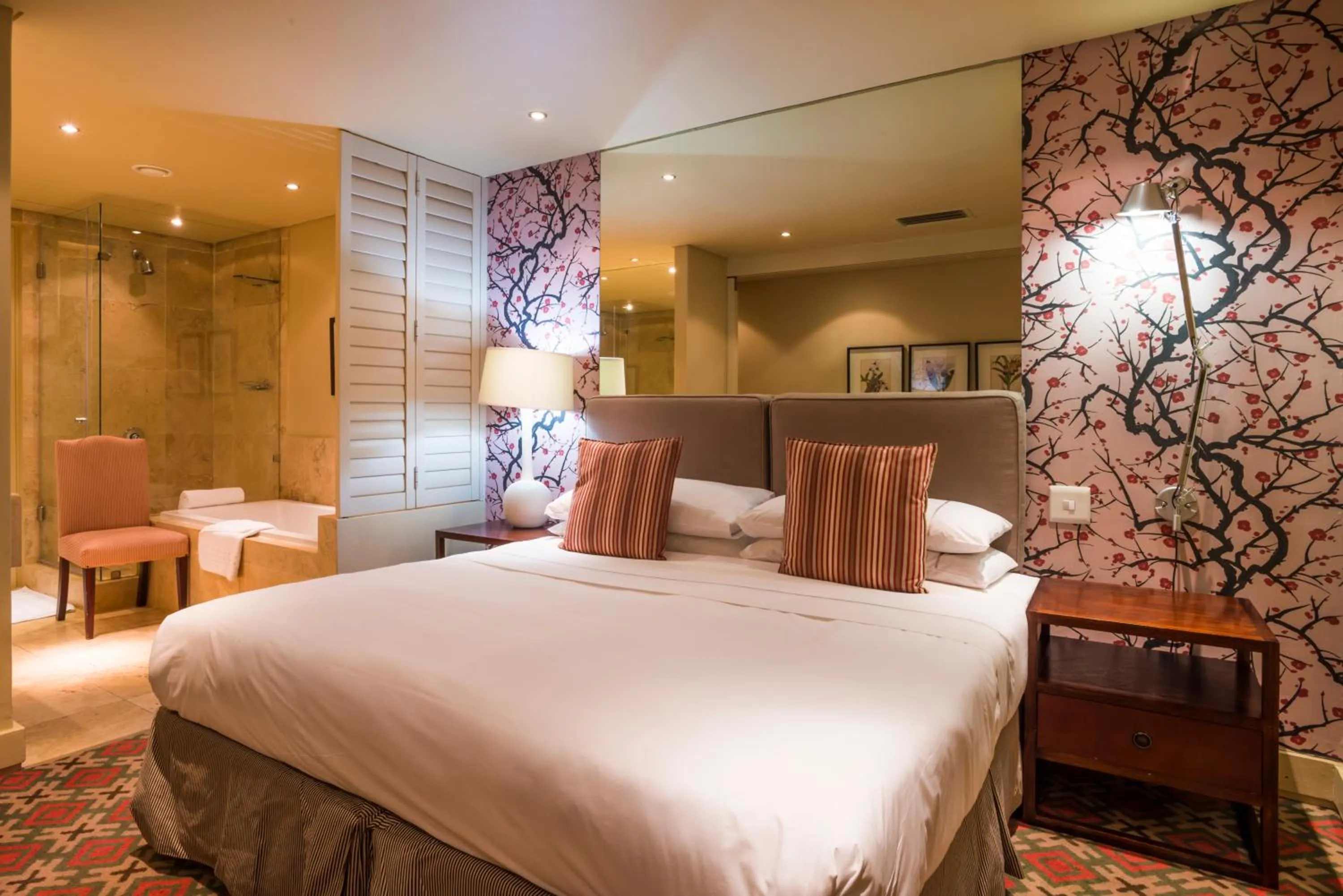 Bed in Royal Palm Hotel