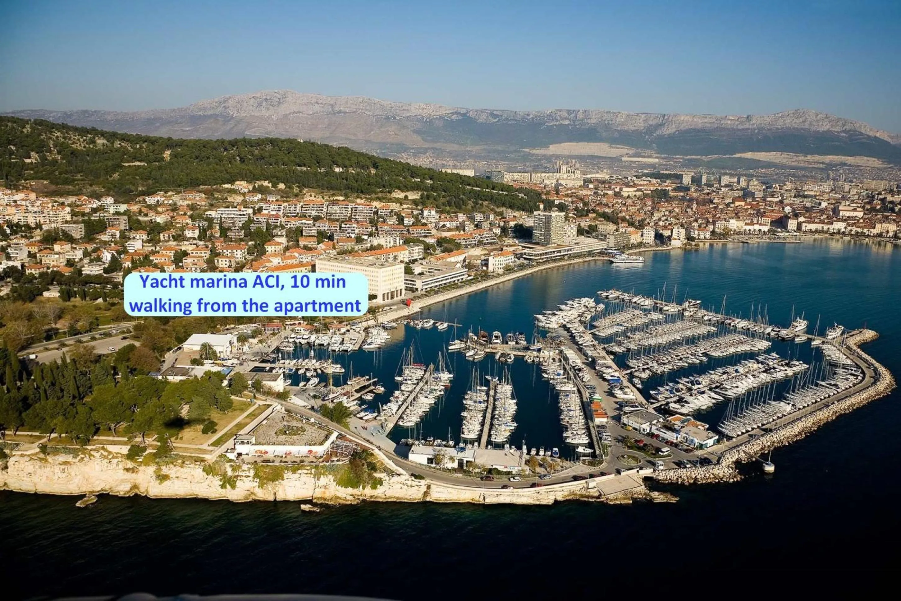 Nearby landmark in Modern and practical studio in the heart of Split