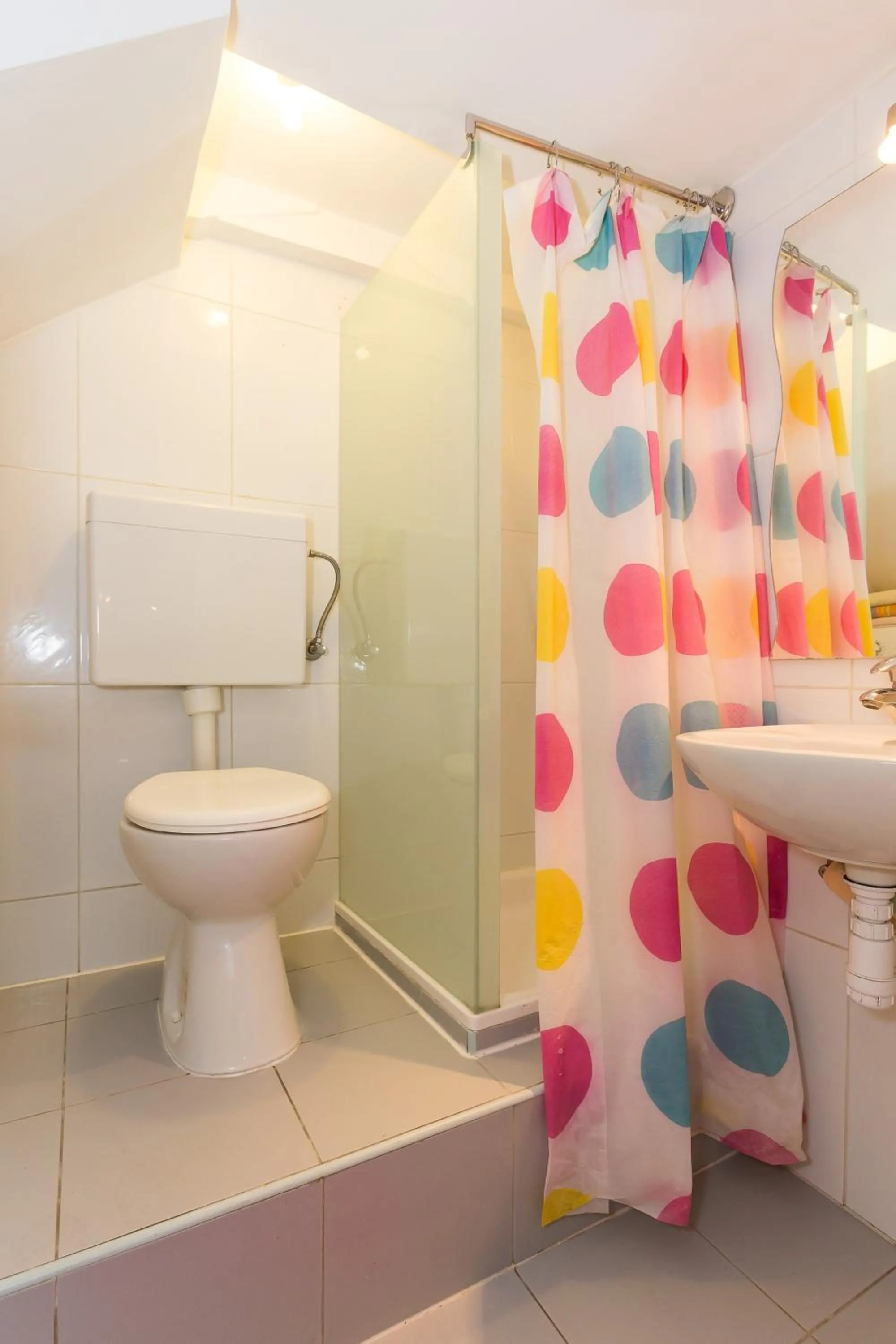 Shower in Modern and practical studio in the heart of Split
