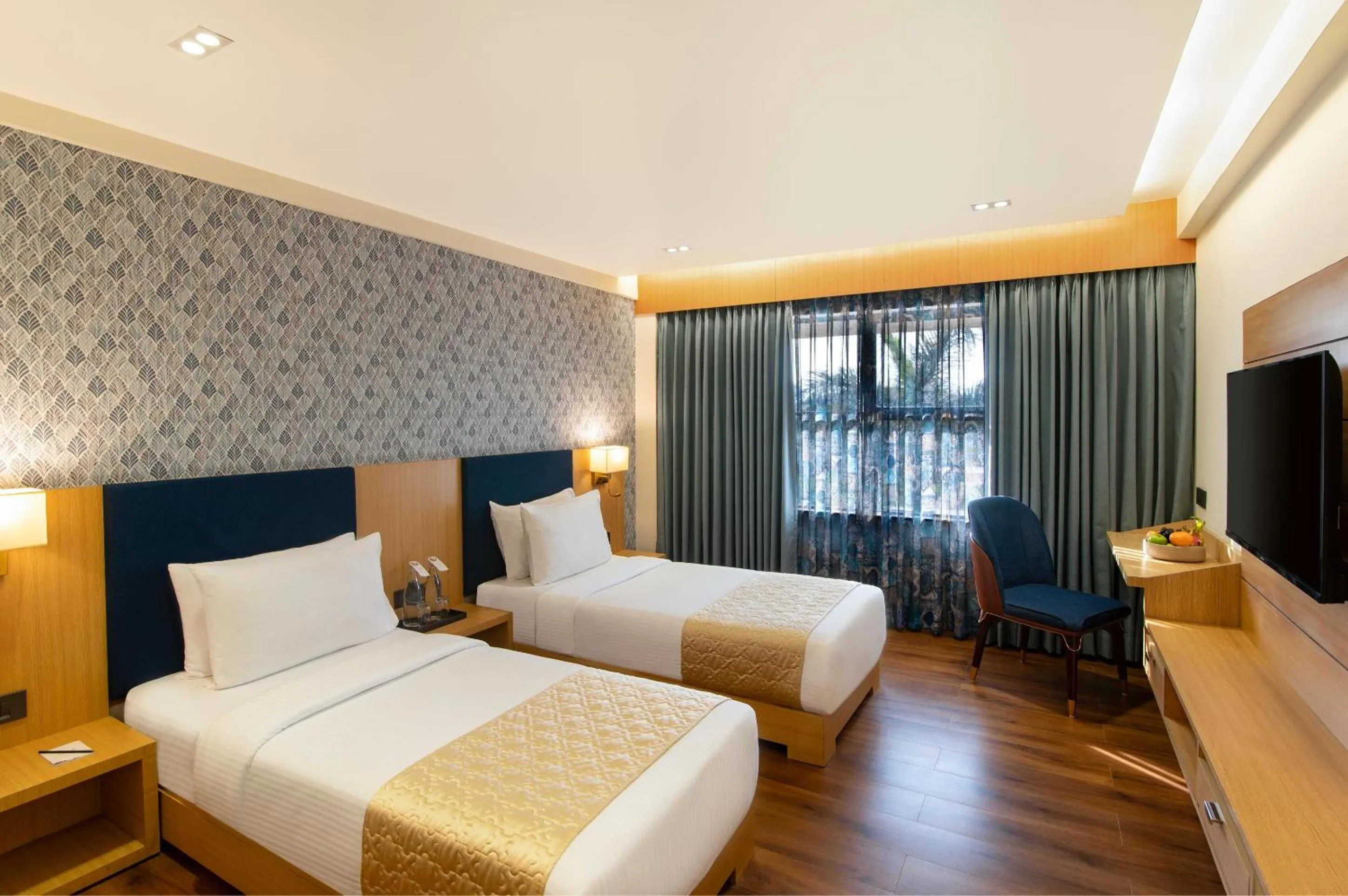 Twin Room - single occupancy in Amber-A unit of Sayaji Hotels