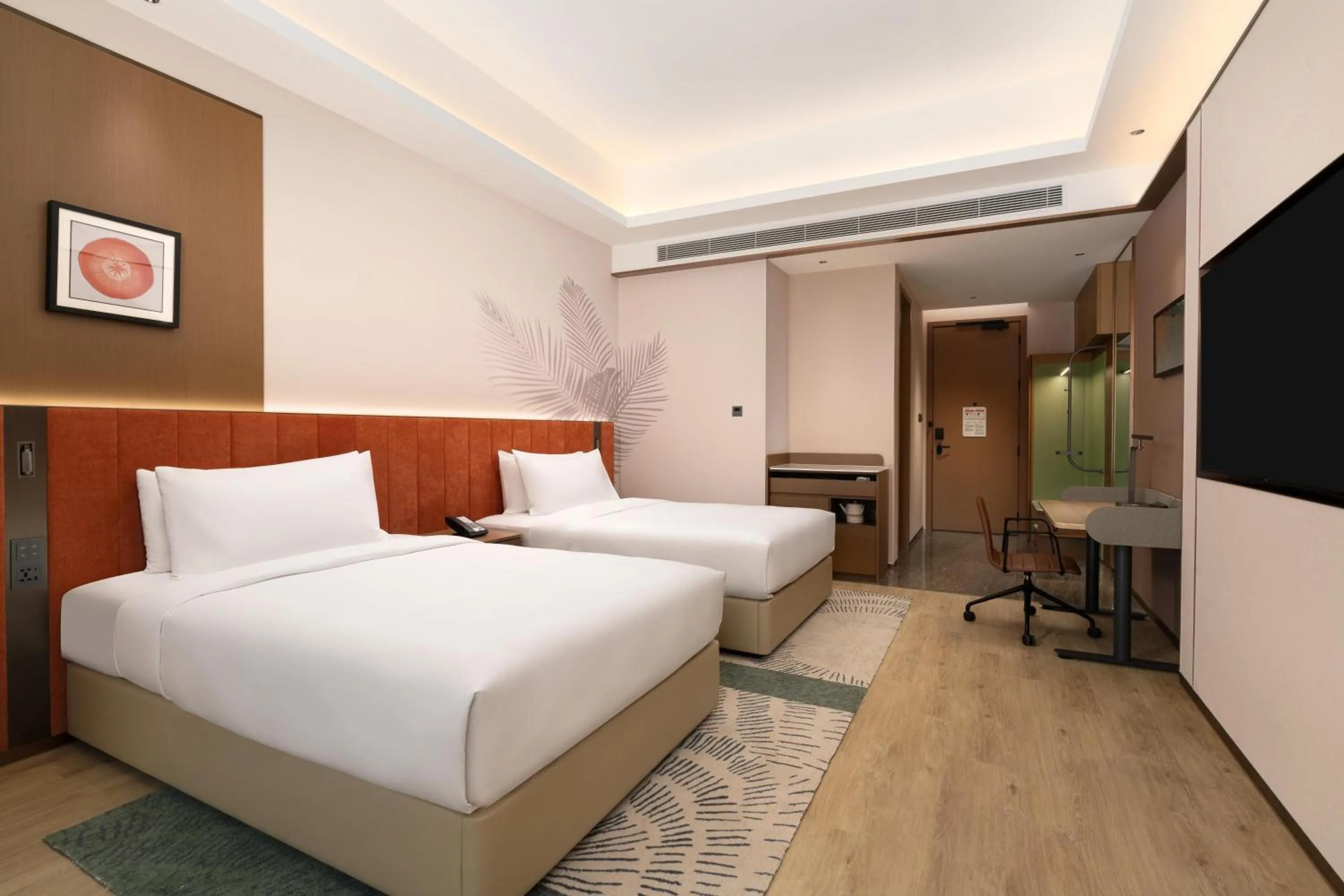 Bed in Hilton Garden Inn Shaoxing Yuecheng South