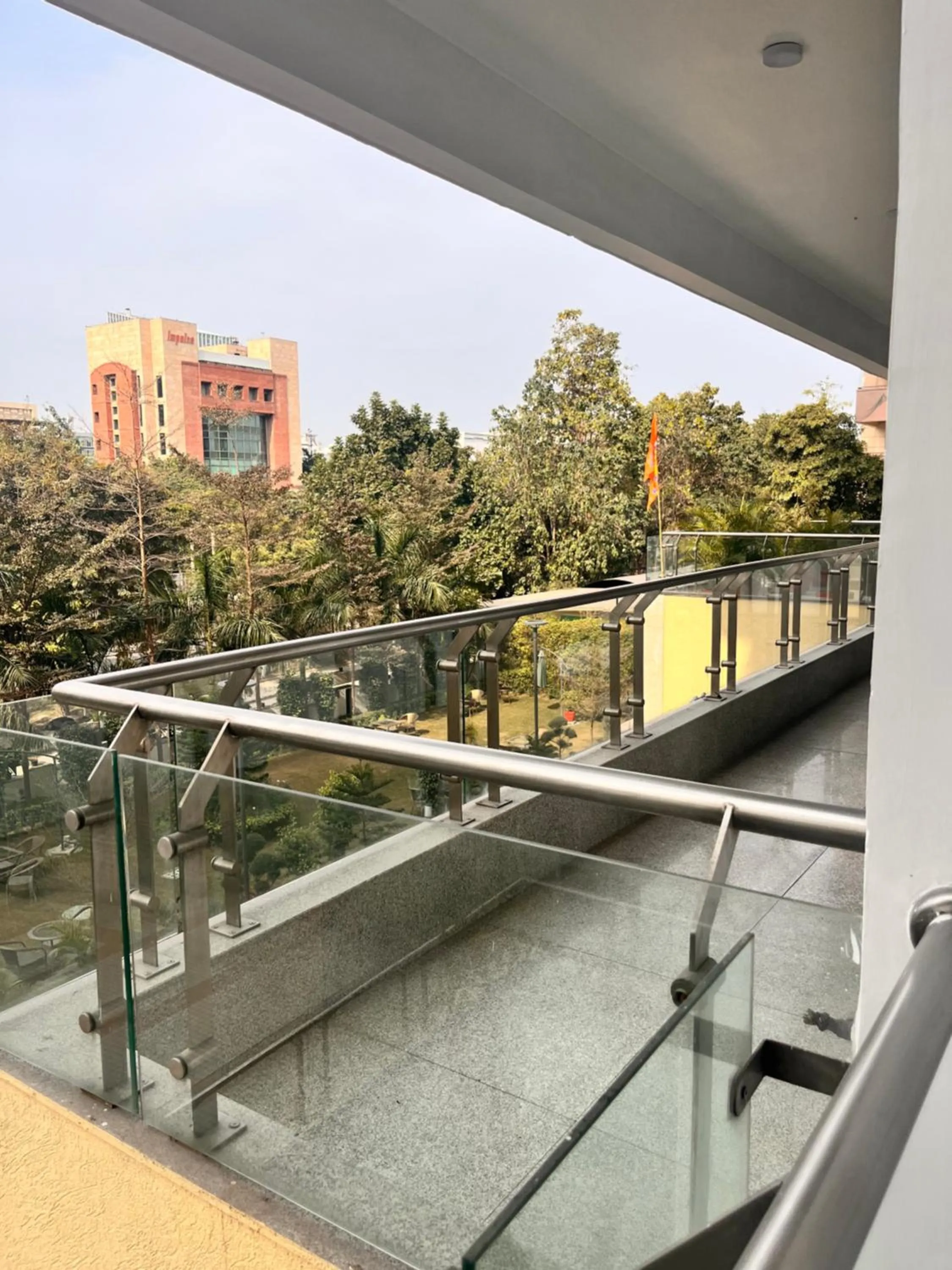 Balcony/Terrace in Gazebo Inn & Suites Medanta