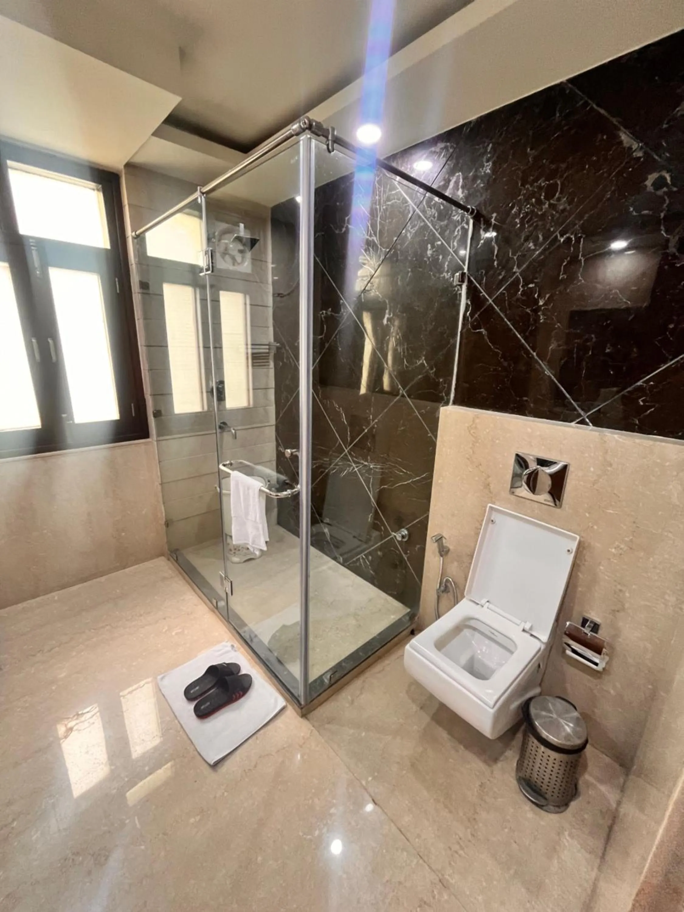 Toilet in Gazebo Inn & Suites Medanta