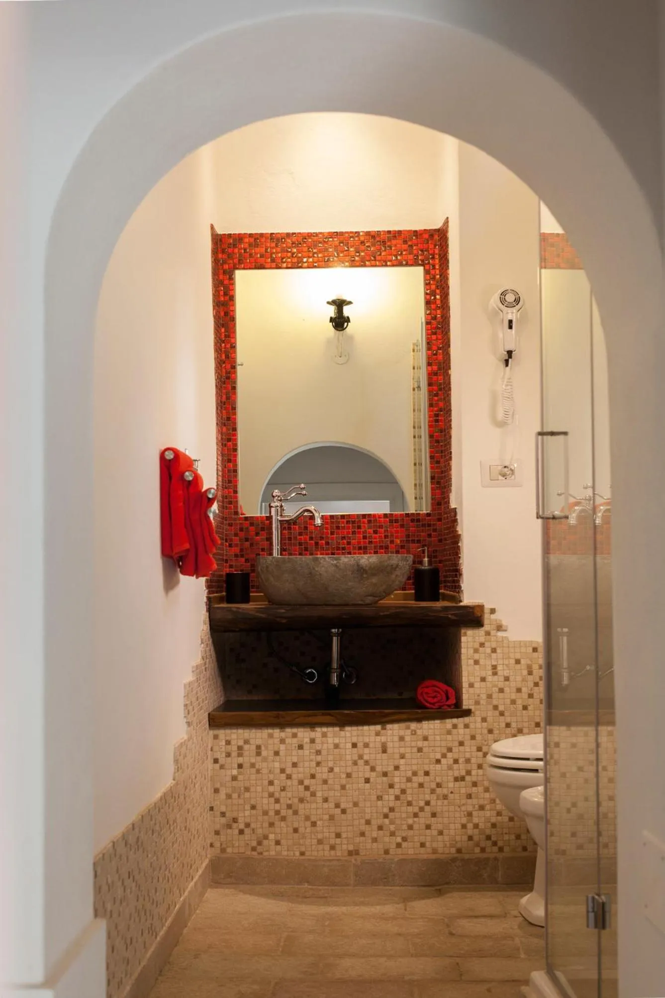 Bathroom in B&B Il Casale di Monserrato