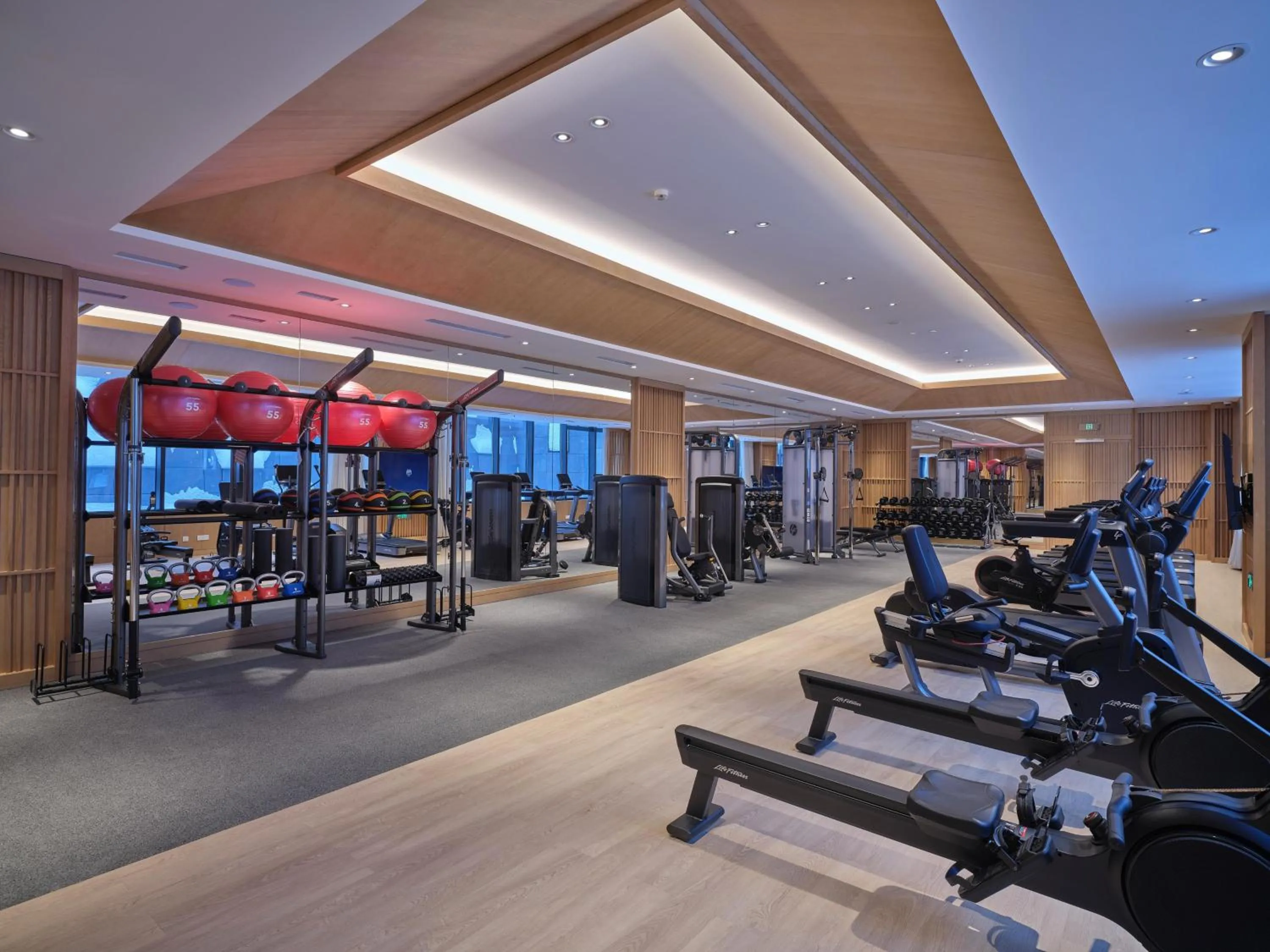 Fitness centre/facilities in Hilton Altay Hemu