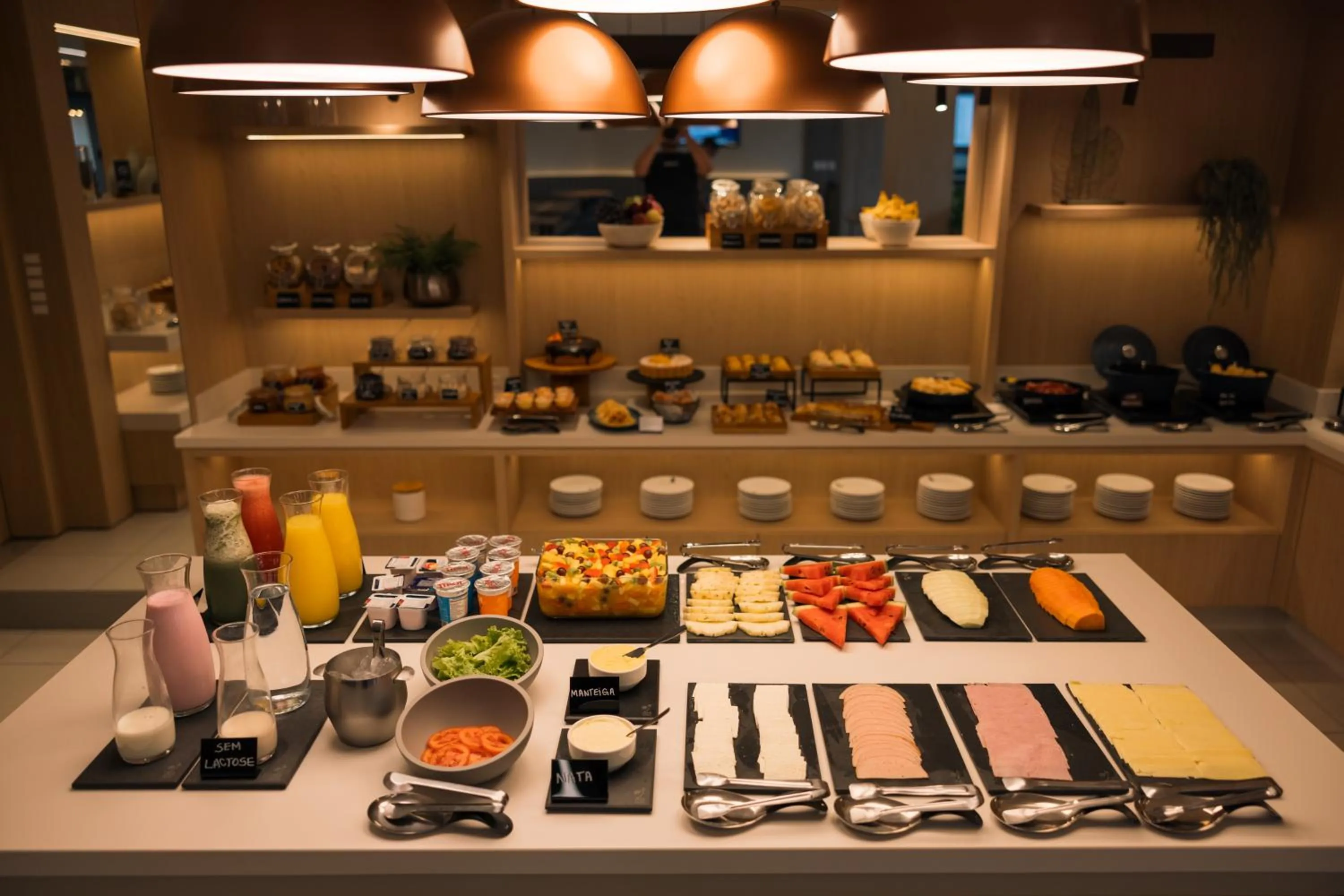 Buffet breakfast in Art Hotel