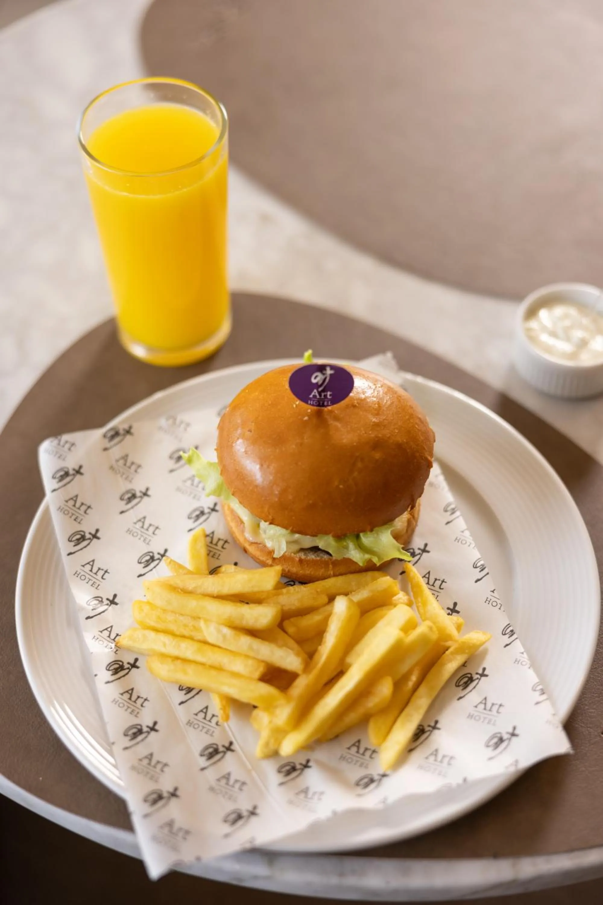 Food and drinks in Art Hotel