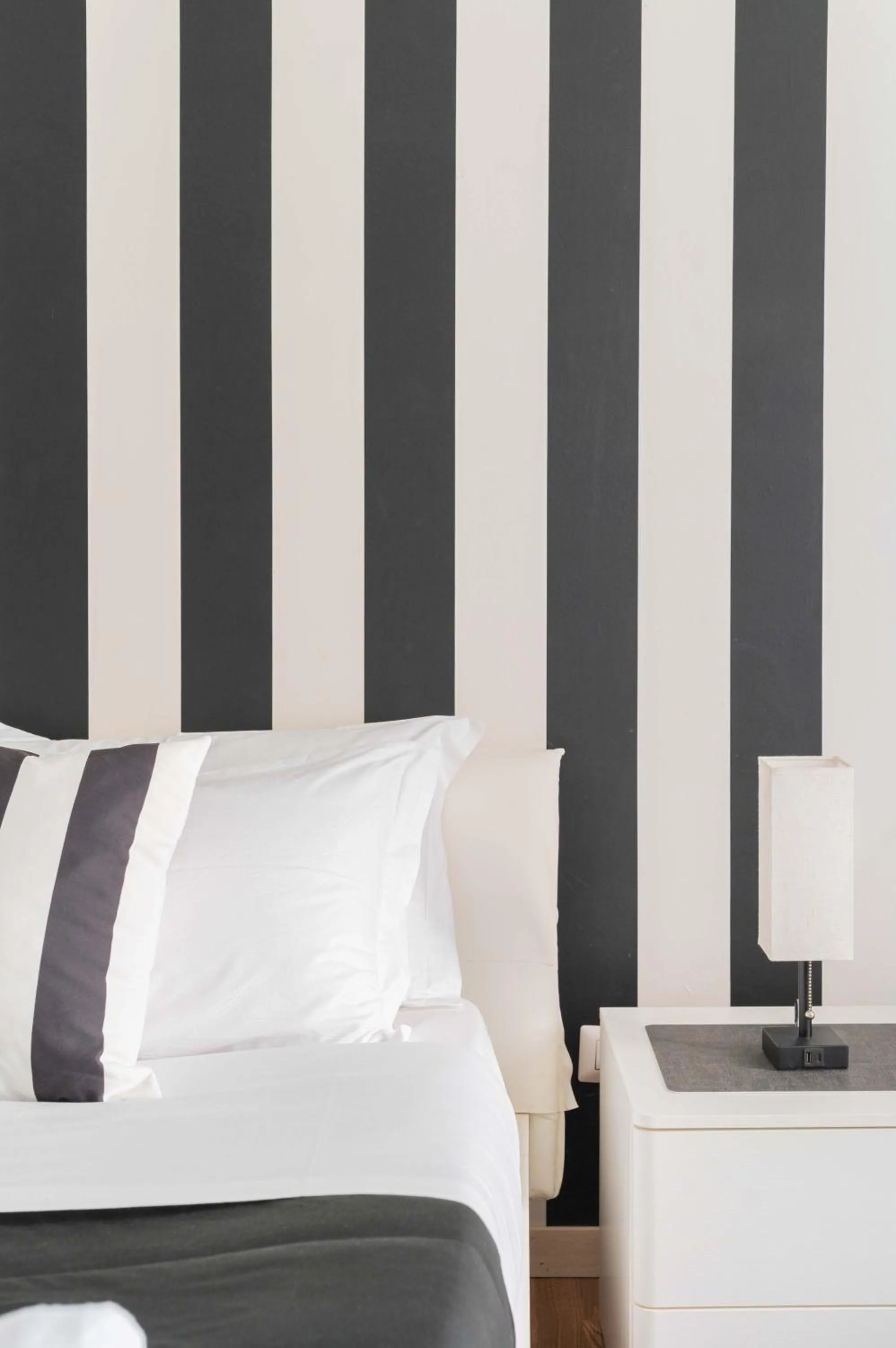 Decorative detail, Bed in Rione Monti Suites