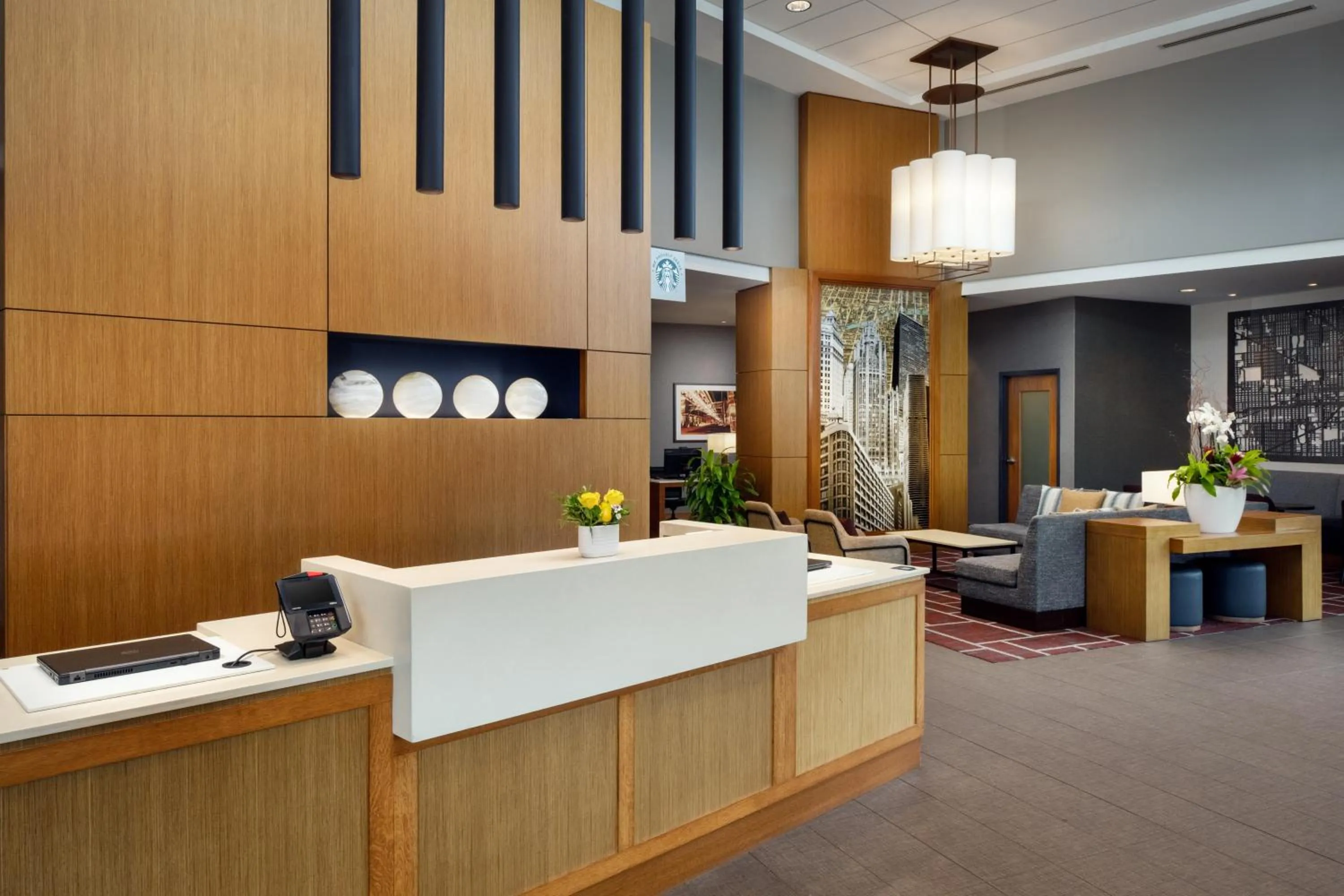 Lobby or reception in Hyatt Place Chicago Midway Airport