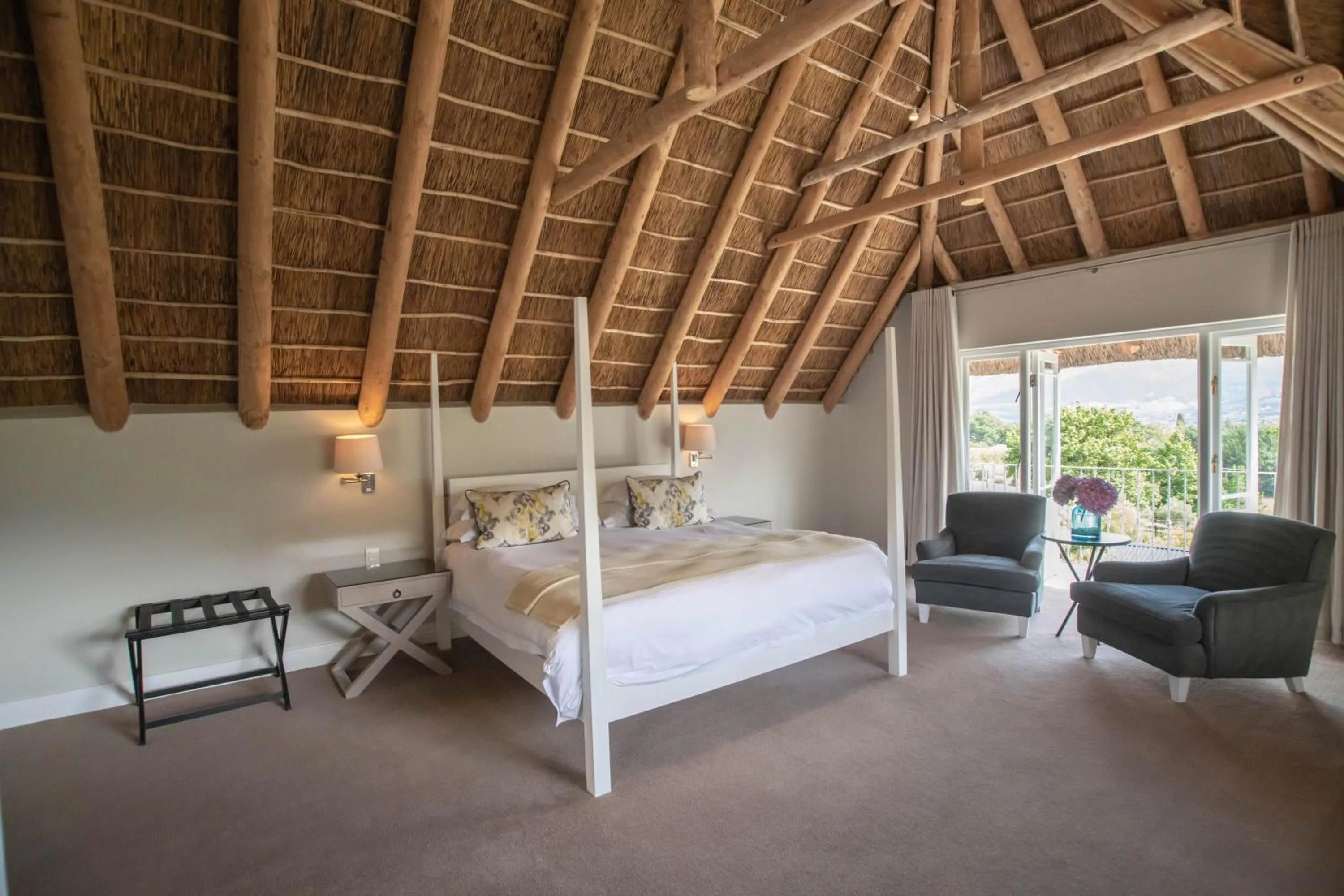 Bed in Le Franschhoek Hotel & Spa by Dream Resorts