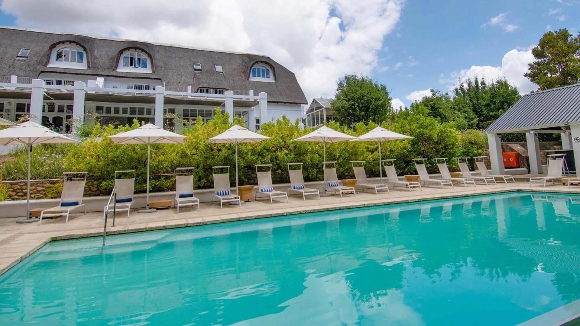 Property building in Le Franschhoek Hotel & Spa by Dream Resorts