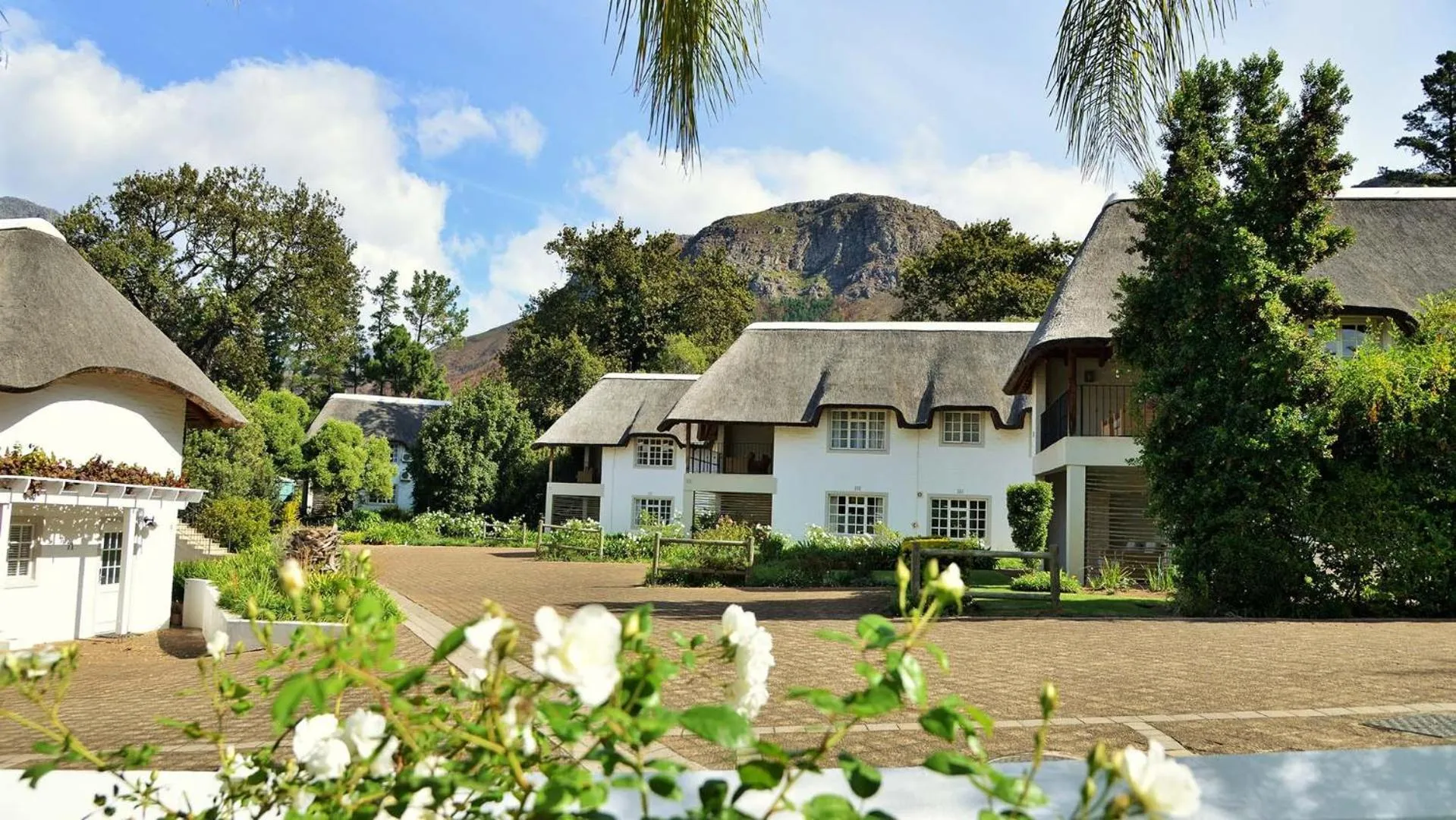 Property building in Le Franschhoek Hotel & Spa by Dream Resorts