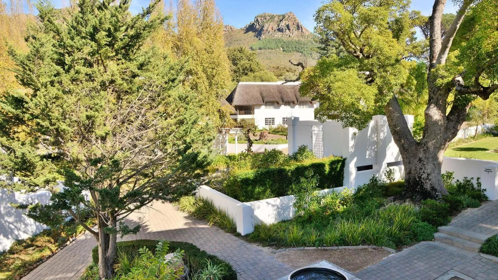 Property building in Le Franschhoek Hotel & Spa by Dream Resorts