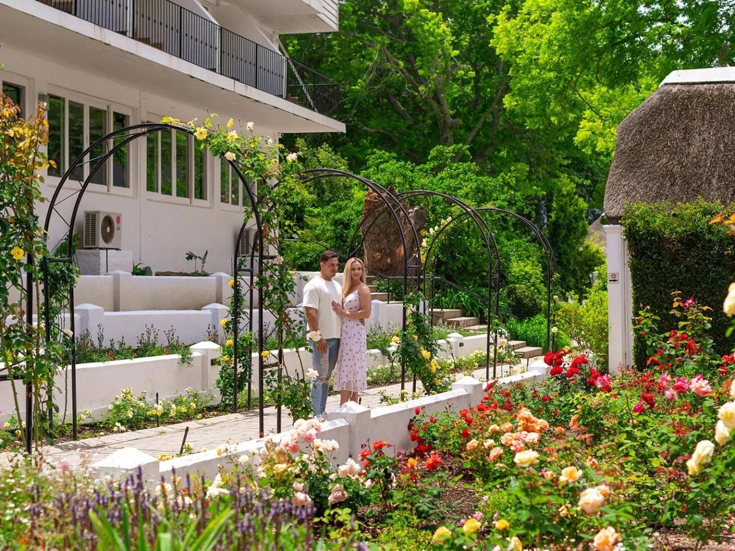 Garden view in Le Franschhoek Hotel & Spa by Dream Resorts