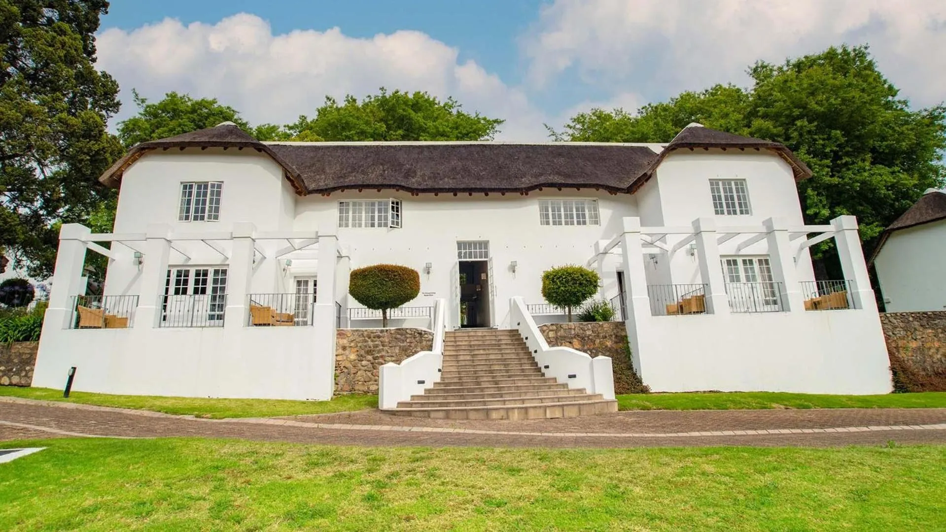 Property building in Le Franschhoek Hotel & Spa by Dream Resorts