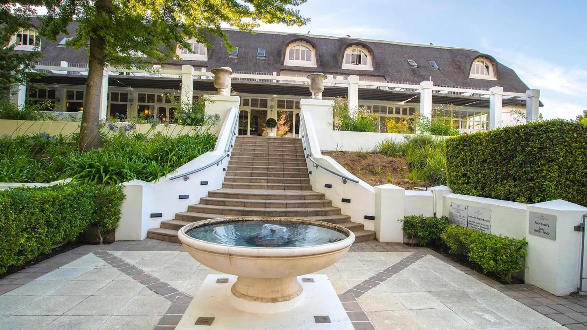 Property building in Le Franschhoek Hotel & Spa by Dream Resorts