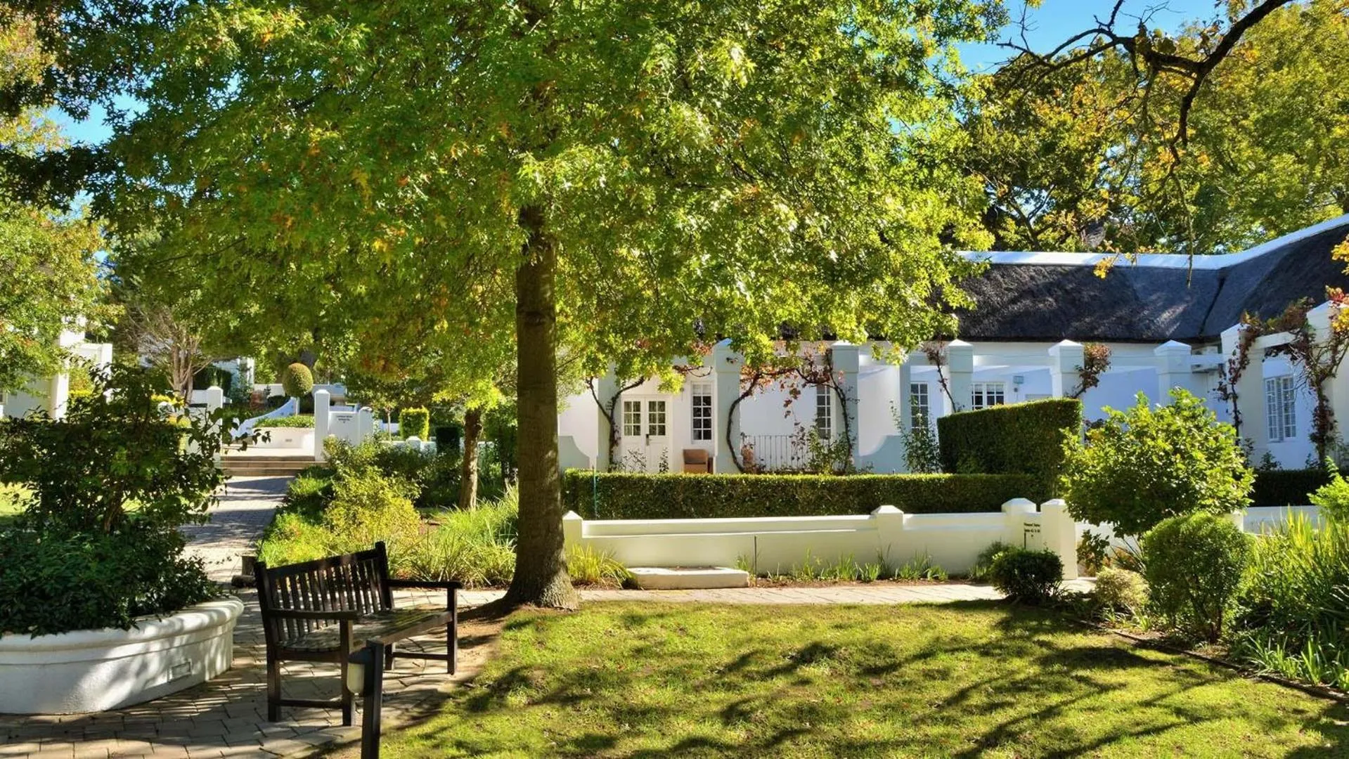 Property building in Le Franschhoek Hotel & Spa by Dream Resorts