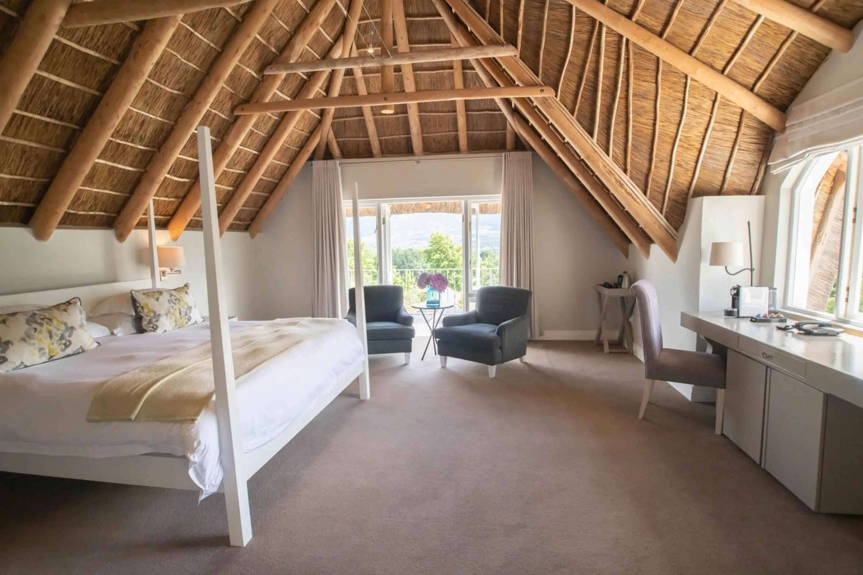 Bed in Le Franschhoek Hotel & Spa by Dream Resorts