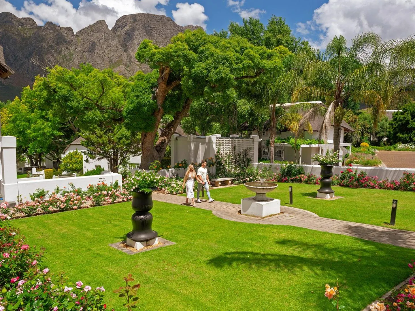 Garden in Le Franschhoek Hotel & Spa by Dream Resorts